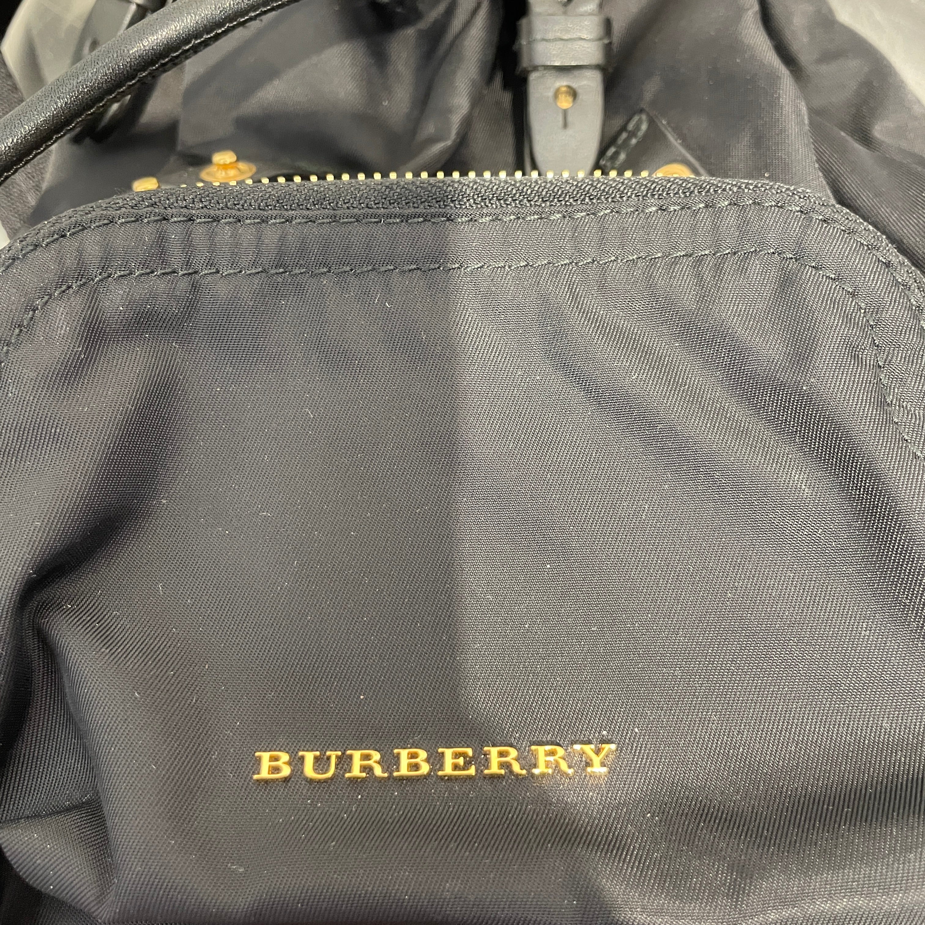 BURBERRY LONDON/Backpack/BLK/ view 5