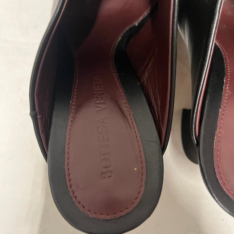 BOTTEGA VENETA/Heels/EU 36.5/Leather/BLK/