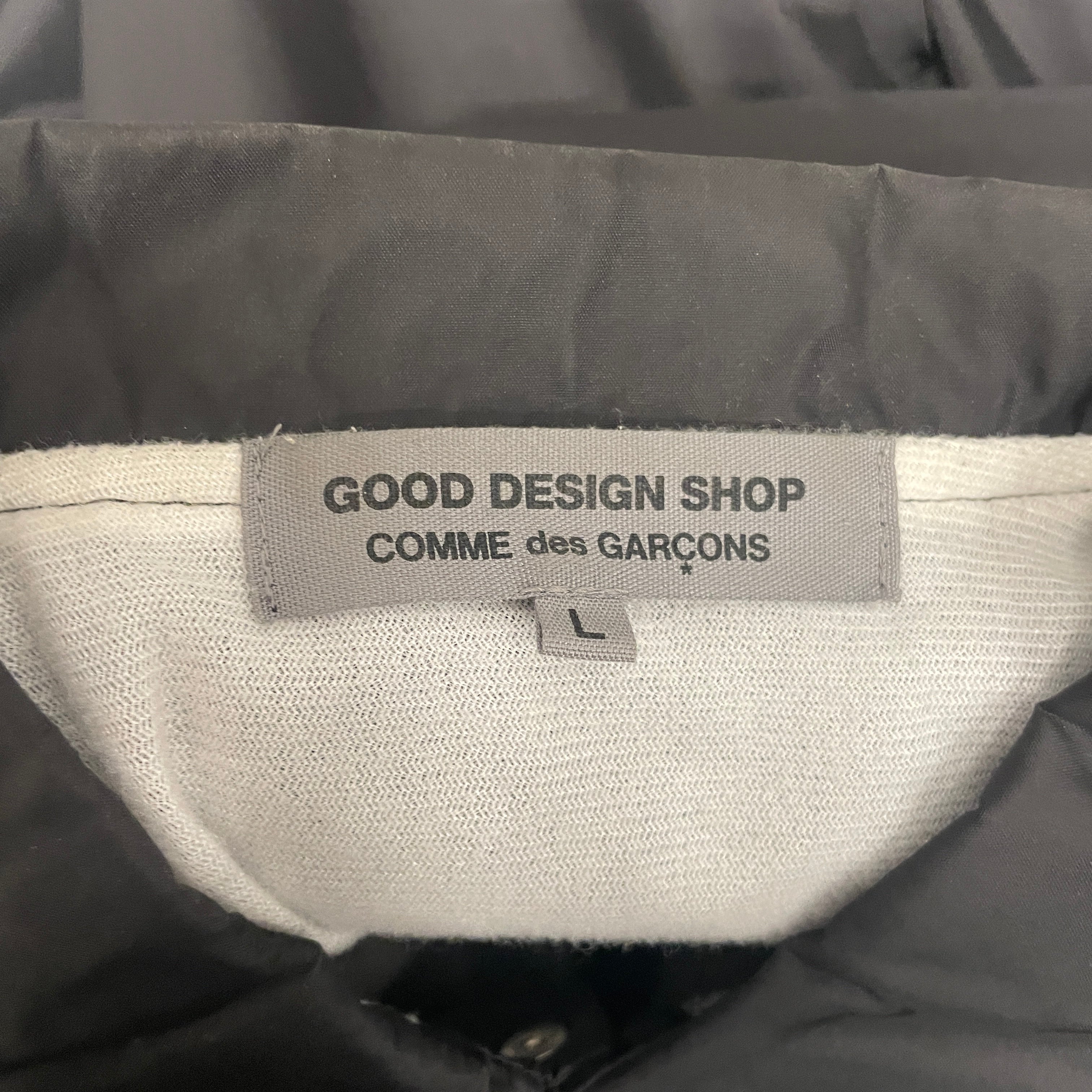 GOOD DESIGN SHOP COMME des GARCONS/Windbreaker/L/Nylon/BLK/Polka Dot/ view 3