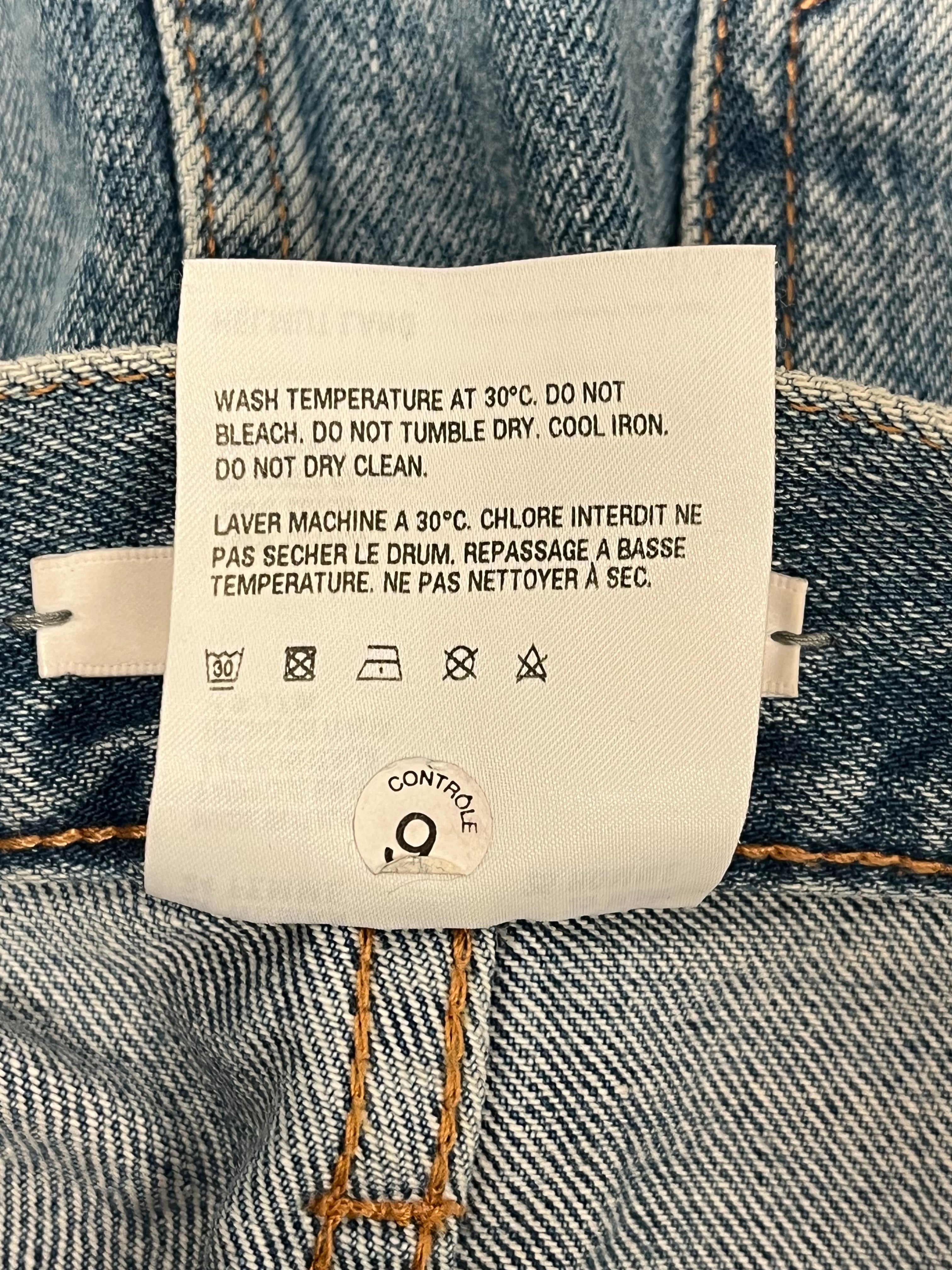 Helmut Lang/Skirt/24/Denim/IDG/Carpenter Skirt view 4