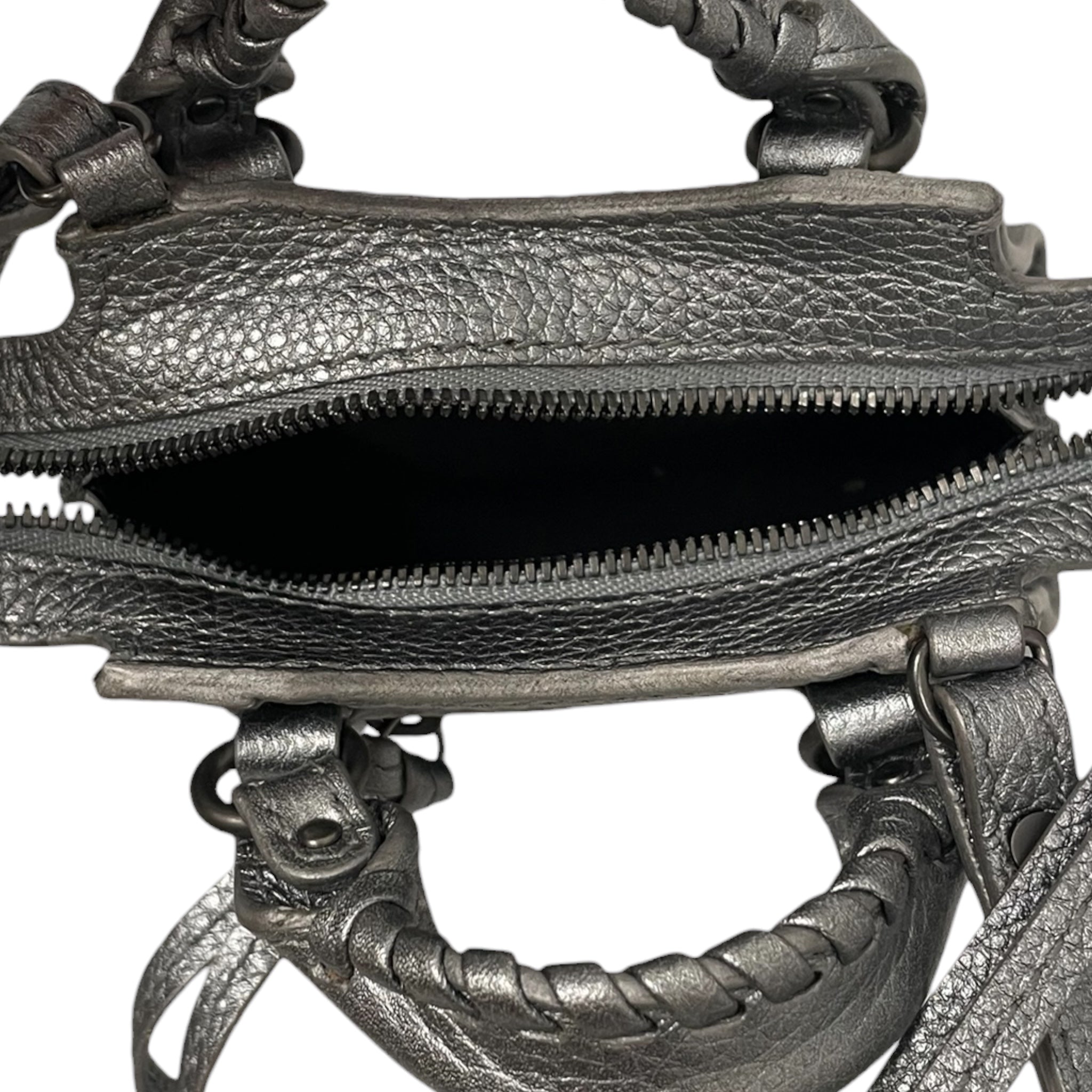 BALENCIAGA/Bag/Leather/SLV/ view 5