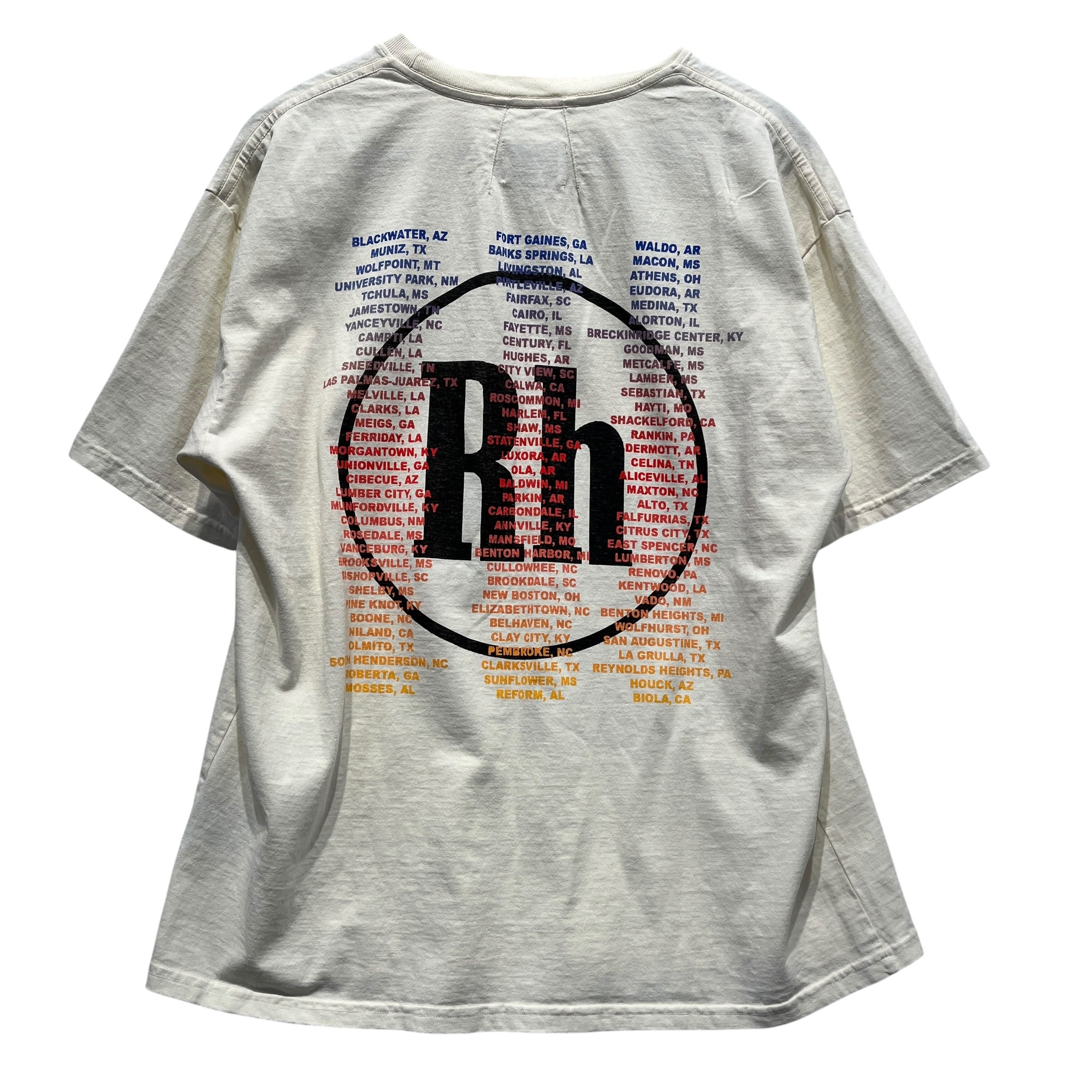 RHUDE/T-Shirt/M/Cotton/WHT/race car view 2