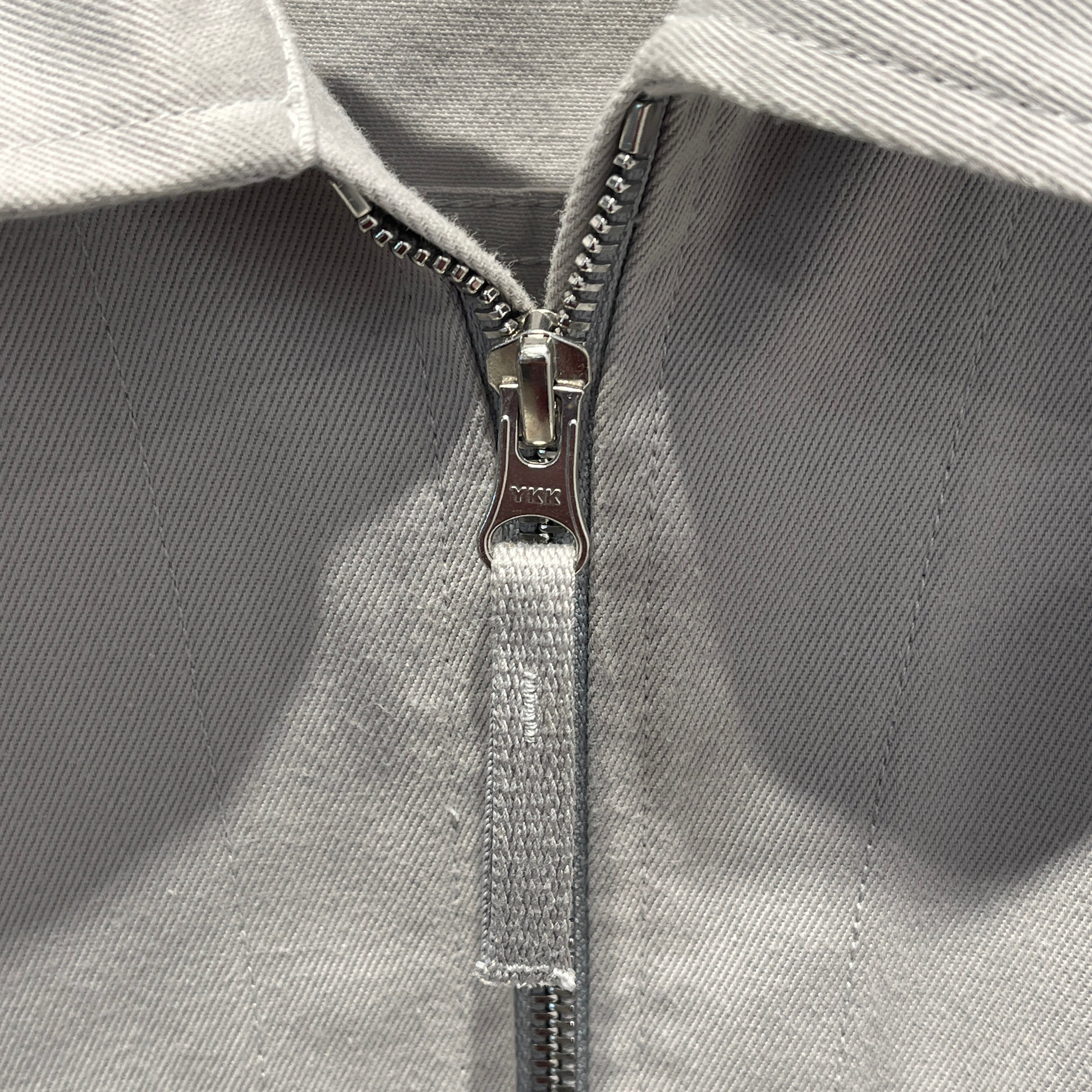 STONE ISLAND/Jacket/L/Cotton/BEG/R-GABARDINE OVERSHIRT DOVE GRY view 11