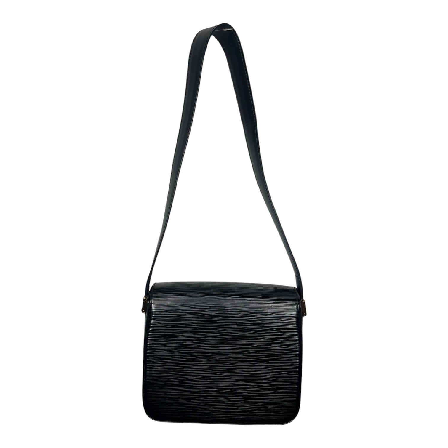 LOUIS VUITTON/Cross Body Bag/Leather/BLK/EPI LEATHER BUCI SMALL view 2