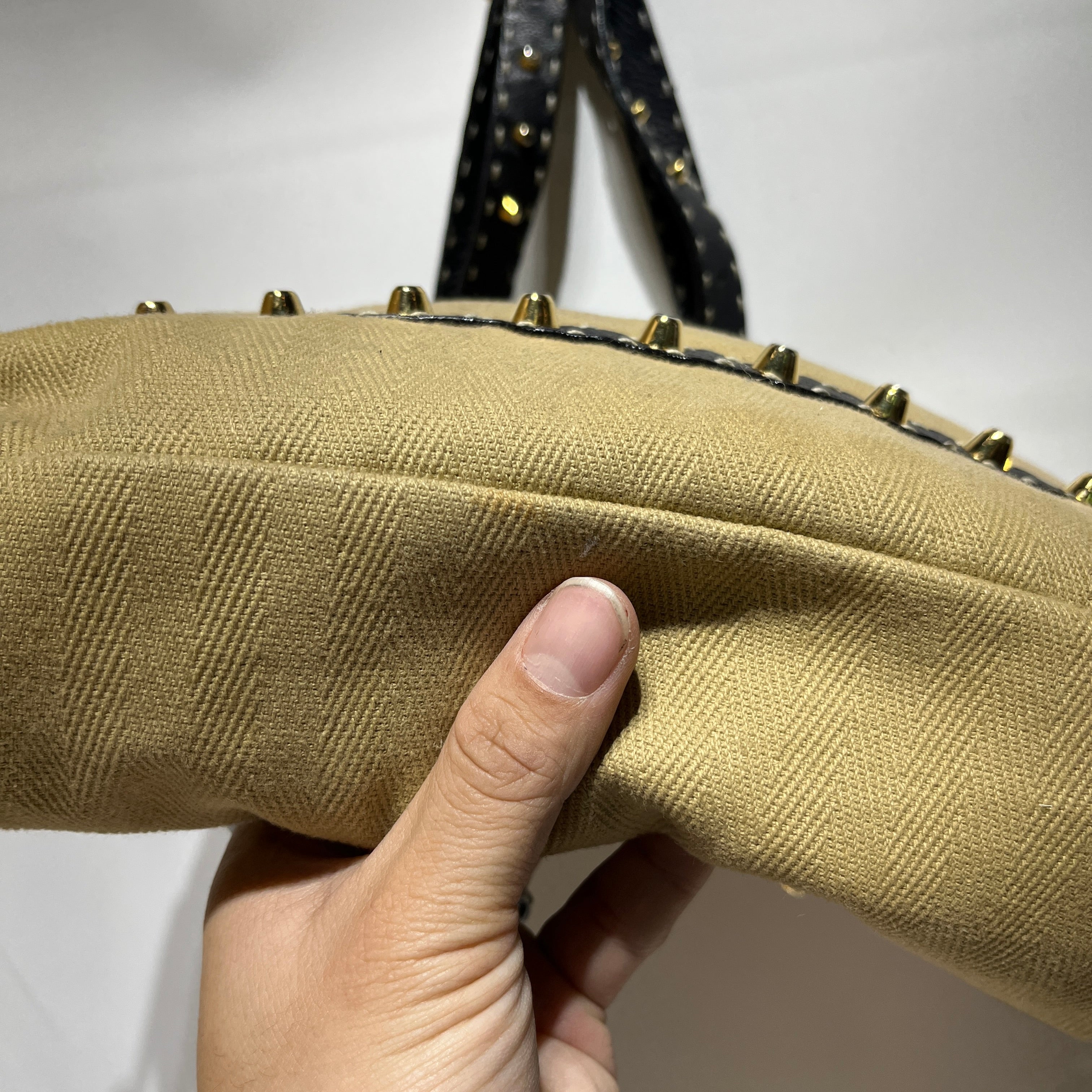 FENDI/Hand Bag/Cotton/CML/CANVAS SELLERIA view 8