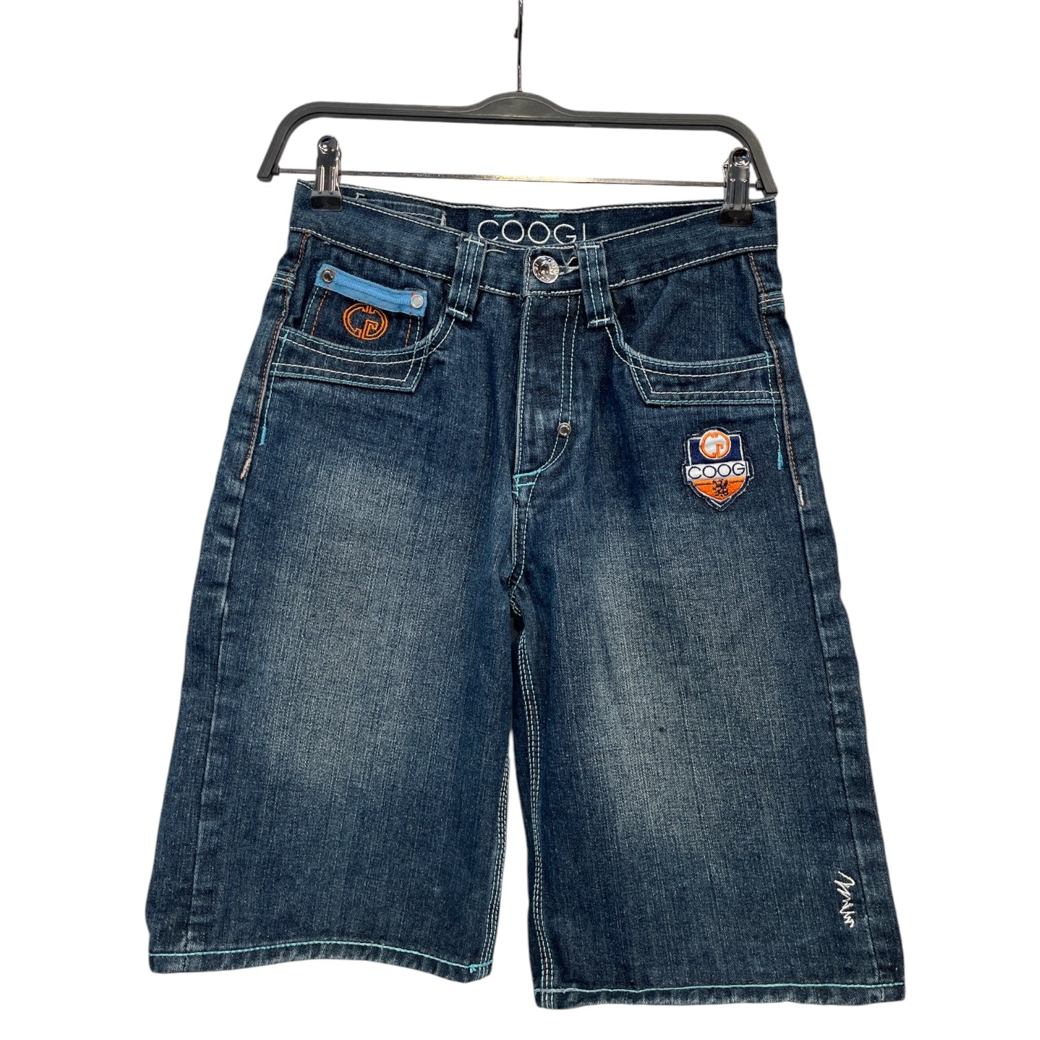 COOGI/Shorts/Denim/NVY/coogi back pocket view 1