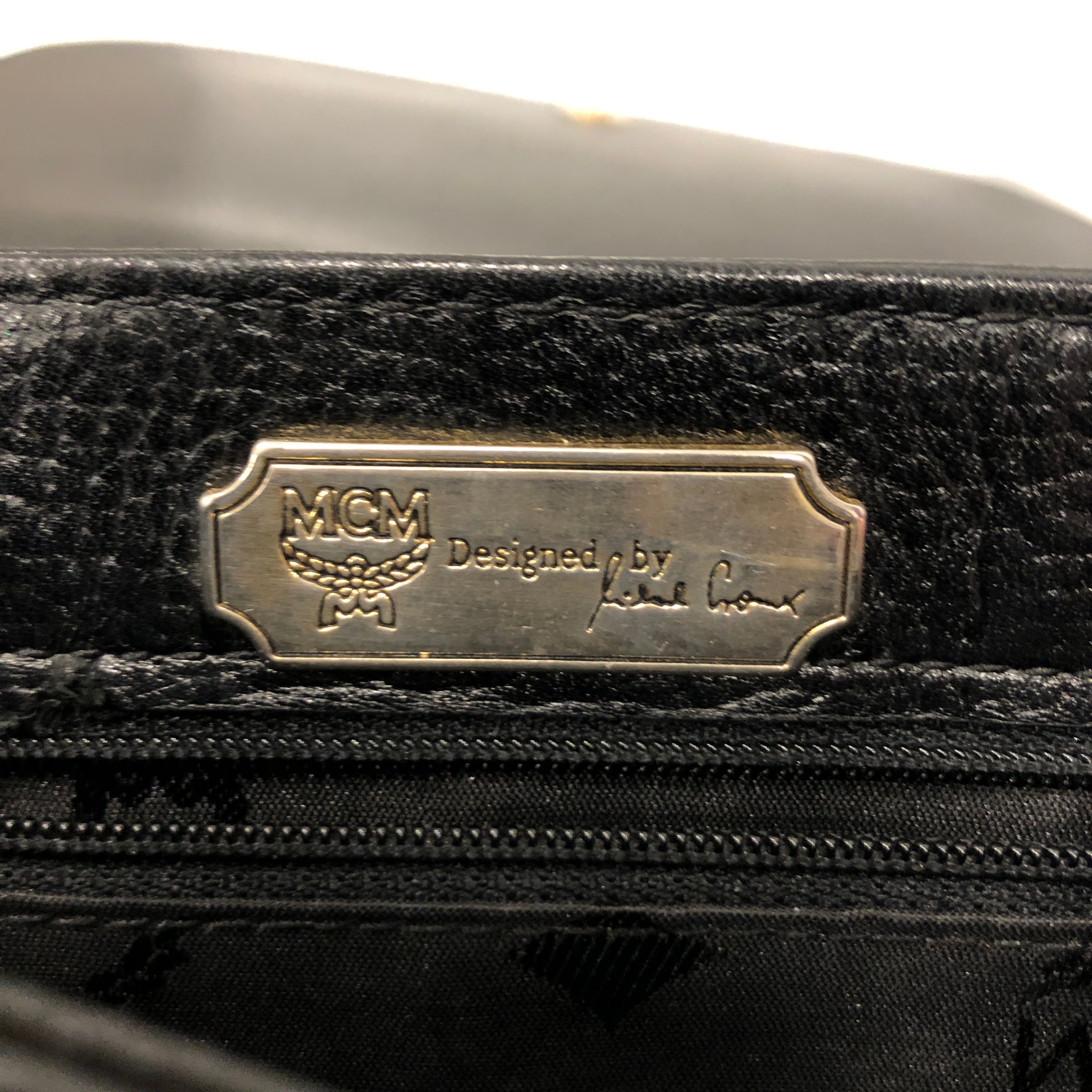 MCM/Cross Body Bag/Leather/BLK/ view 5