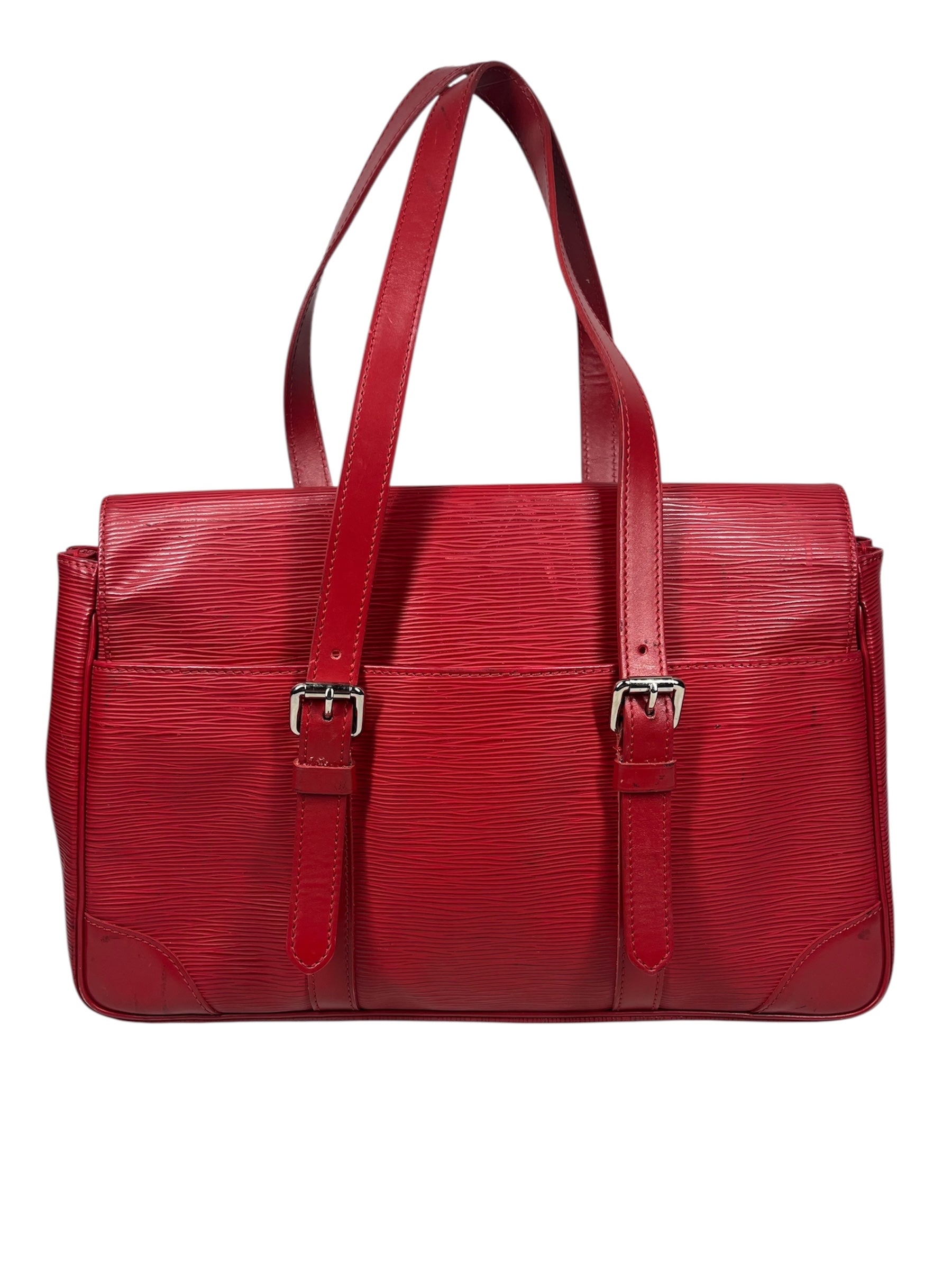 LOUIS VUITTON/Bag/Leather/RED/EPI SEGUR MM view 2