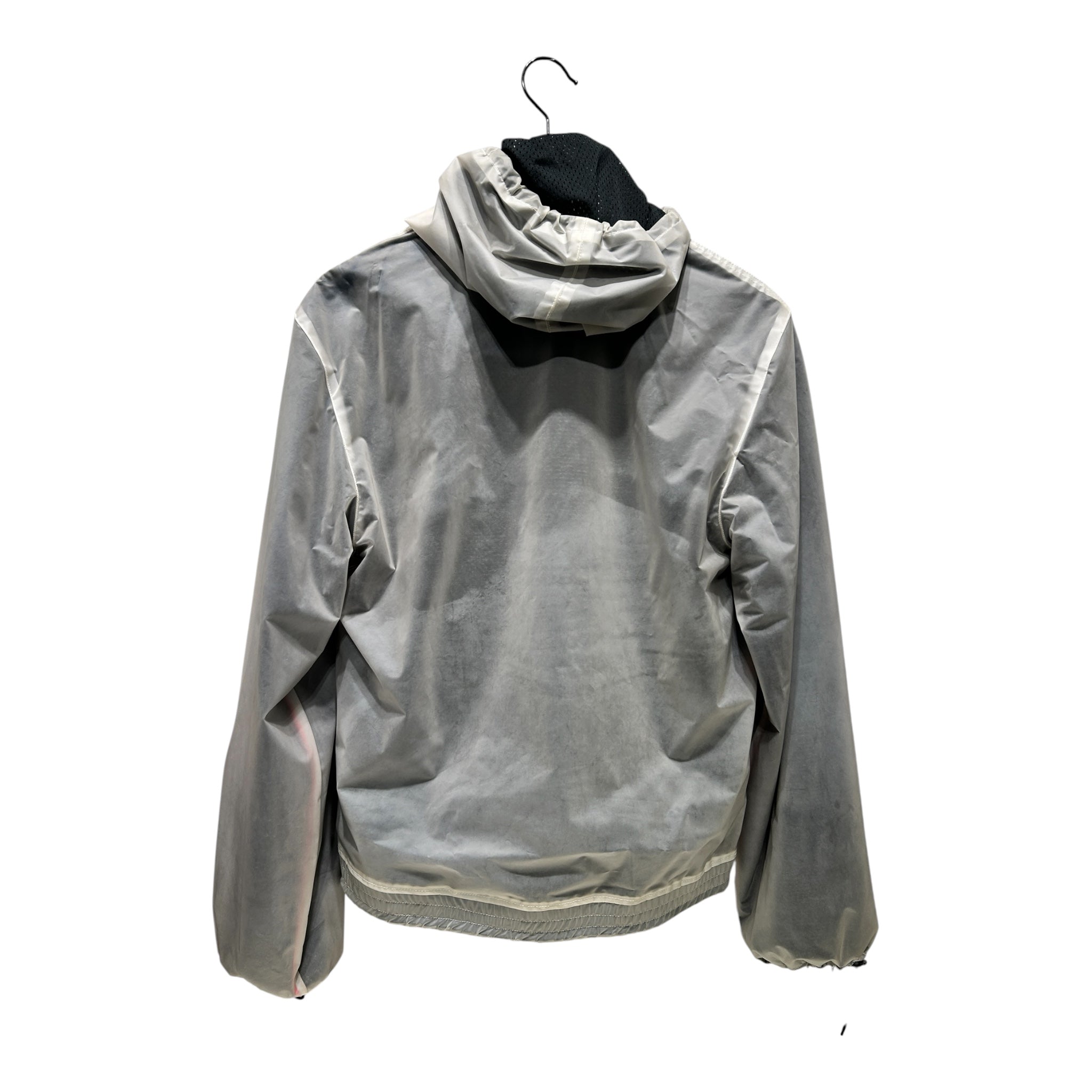 Y/PROJECT/Windbreaker/S/Nylon/GRY/PVC DOUBLE LAYER JACKET view 2