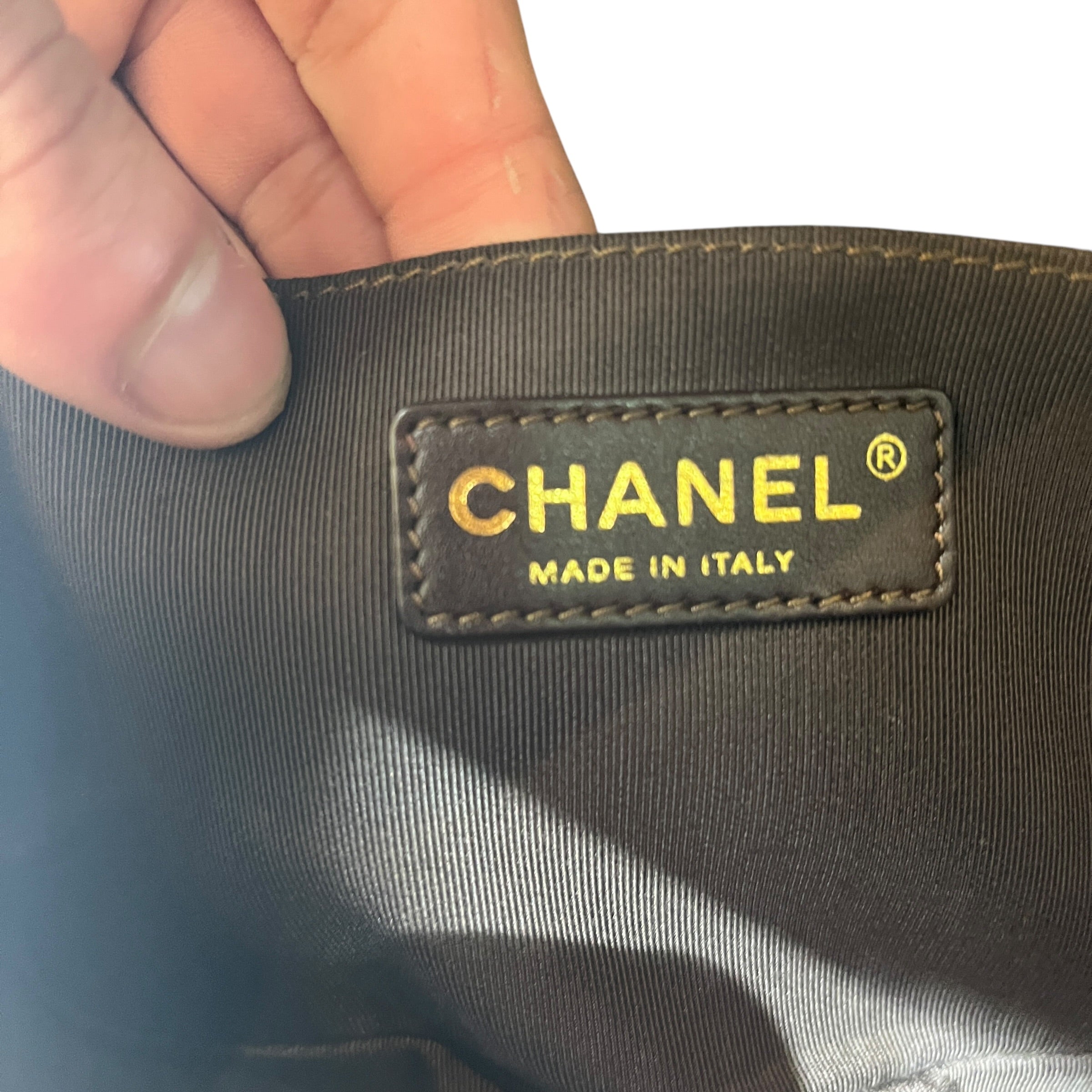 CHANEL/Cross Body Bag/Suede/BRD/PARIS EDINBURGH FLAP BAG view 6