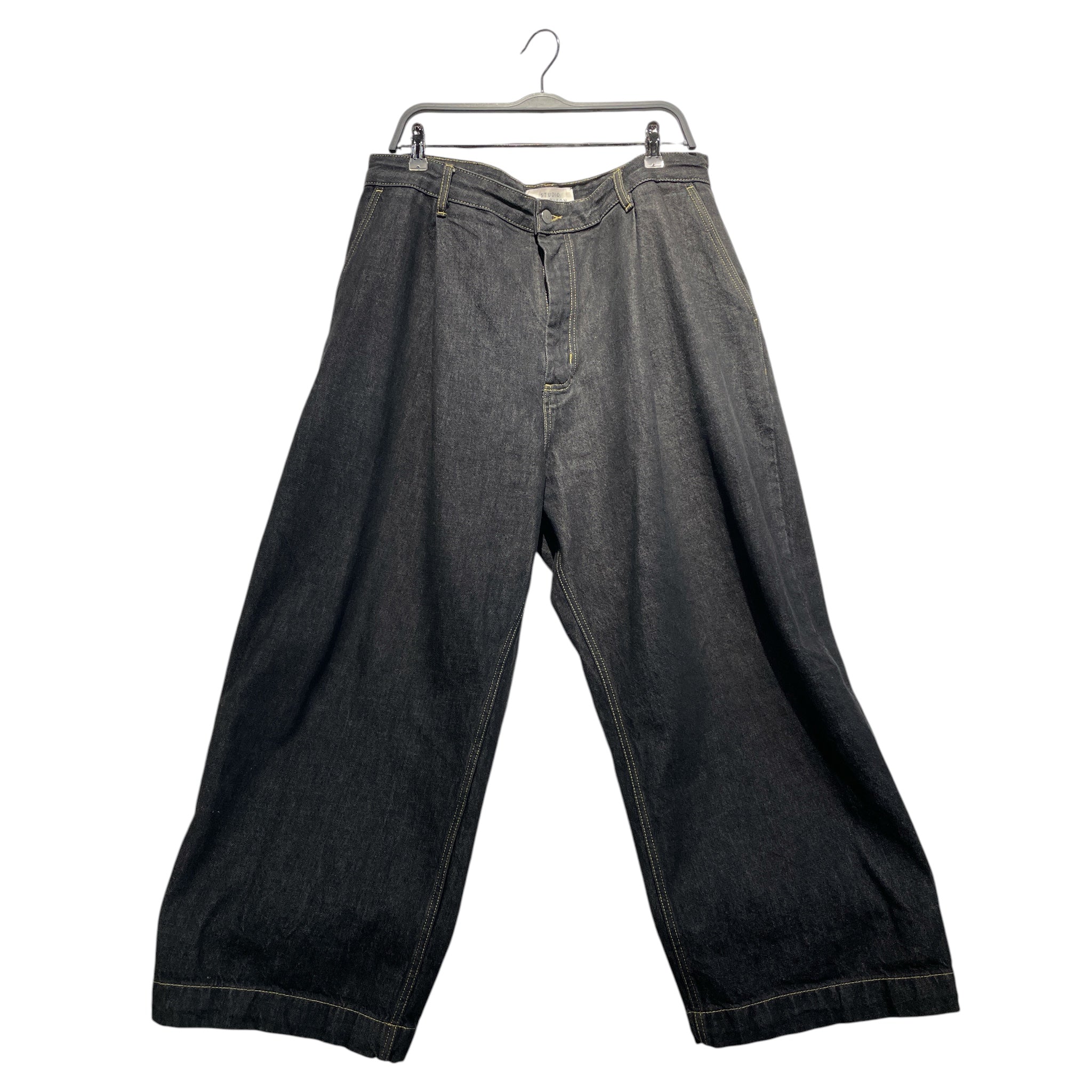 STUDIO NICHOLSON/Pants/XL/Cotton/NVY/ view 1