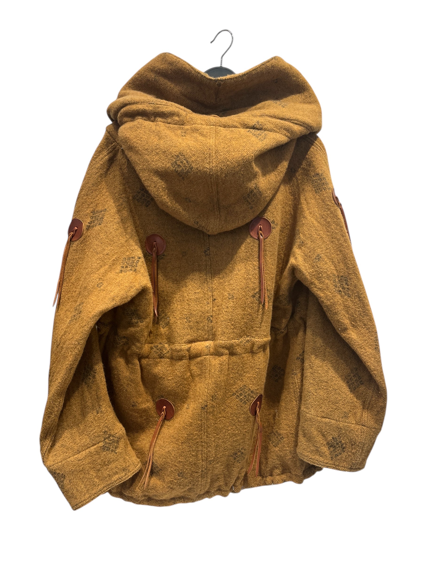 KAPITAL/Duffle Coat/3/Wool/GLD/Double Breasted/All Over Print/ view 2