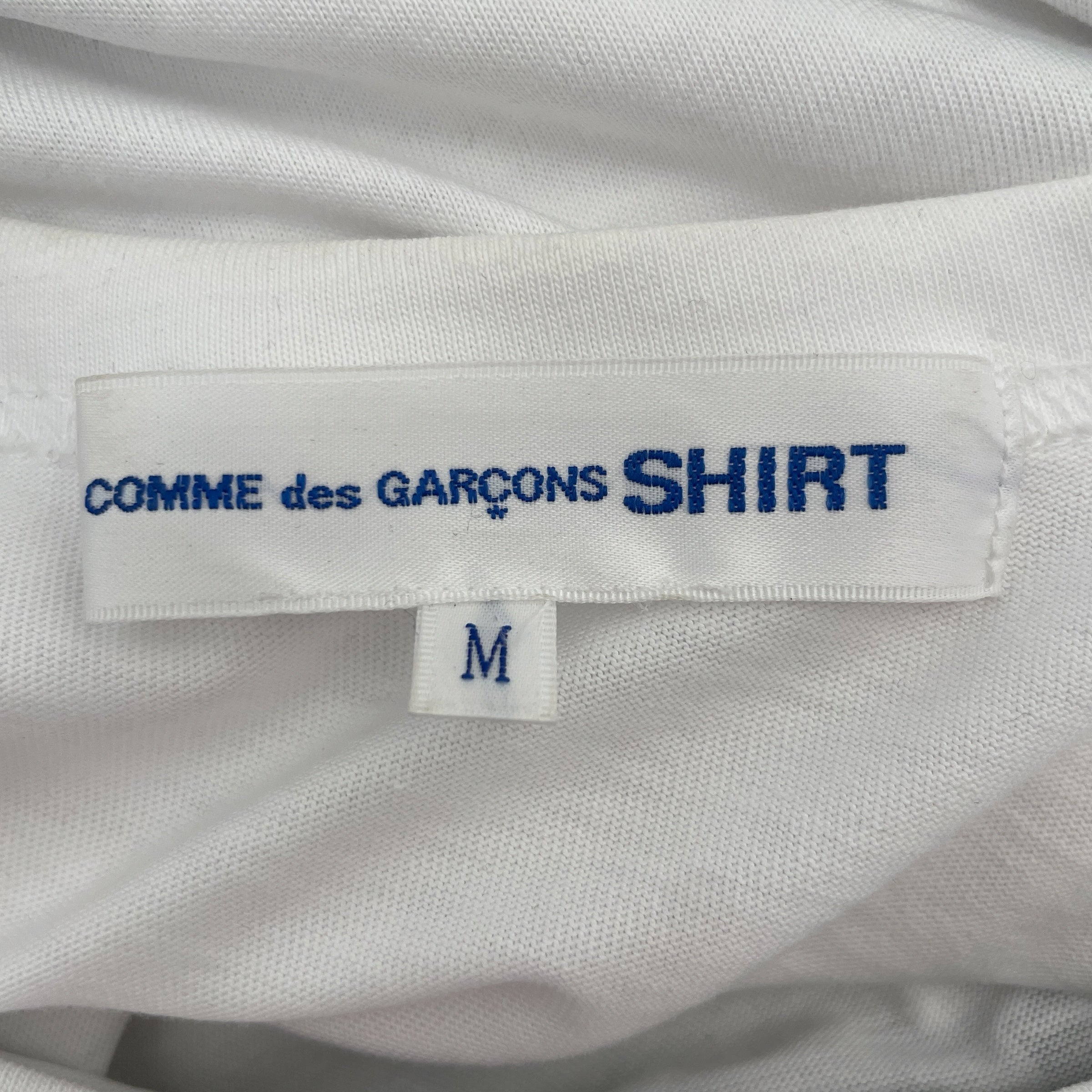 COMME des GARCONS SHIRT/T-Shirt/M/Cotton/WHT/ view 3