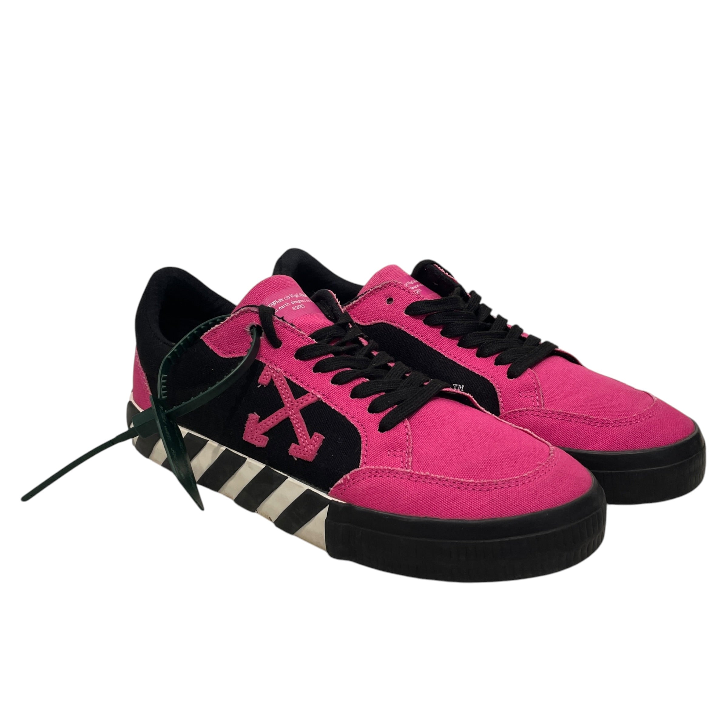 OFF-WHITE/Low-Sneakers/EU 41/Cotton/PNK/vulcanized view 1