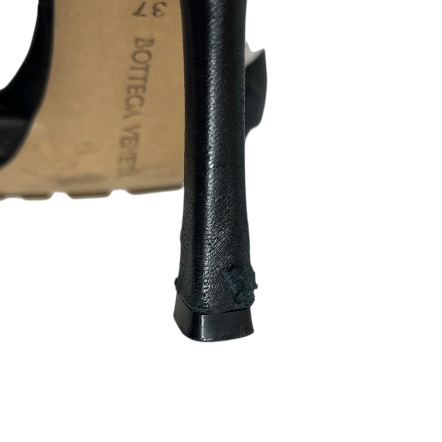 BOTTEGA VENETA/Heels/EU 37/Leather/BLK/ view 4