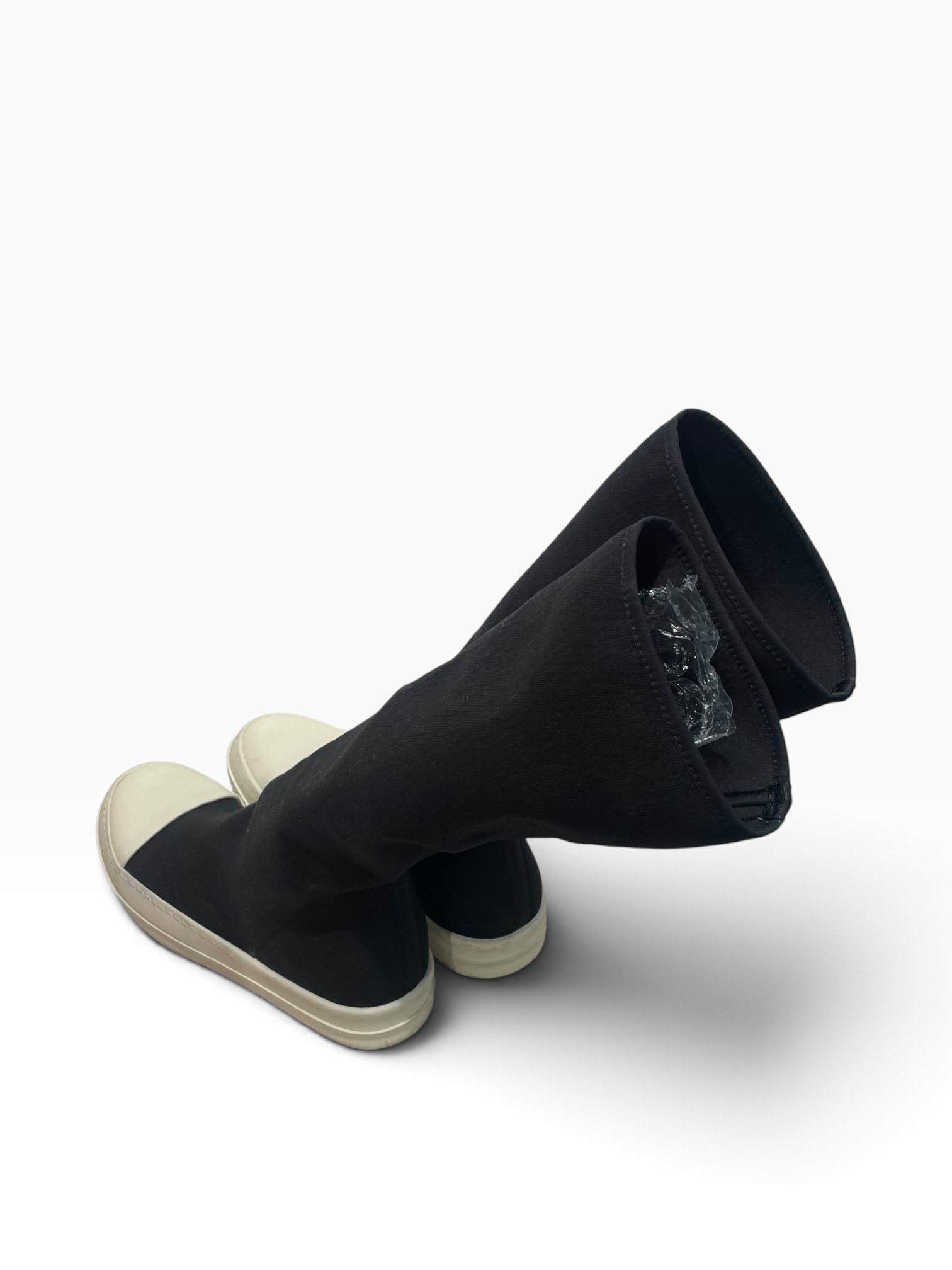 Rick Owens/Hi-Sneakers/EU 42/BLK/scuba sock view 2