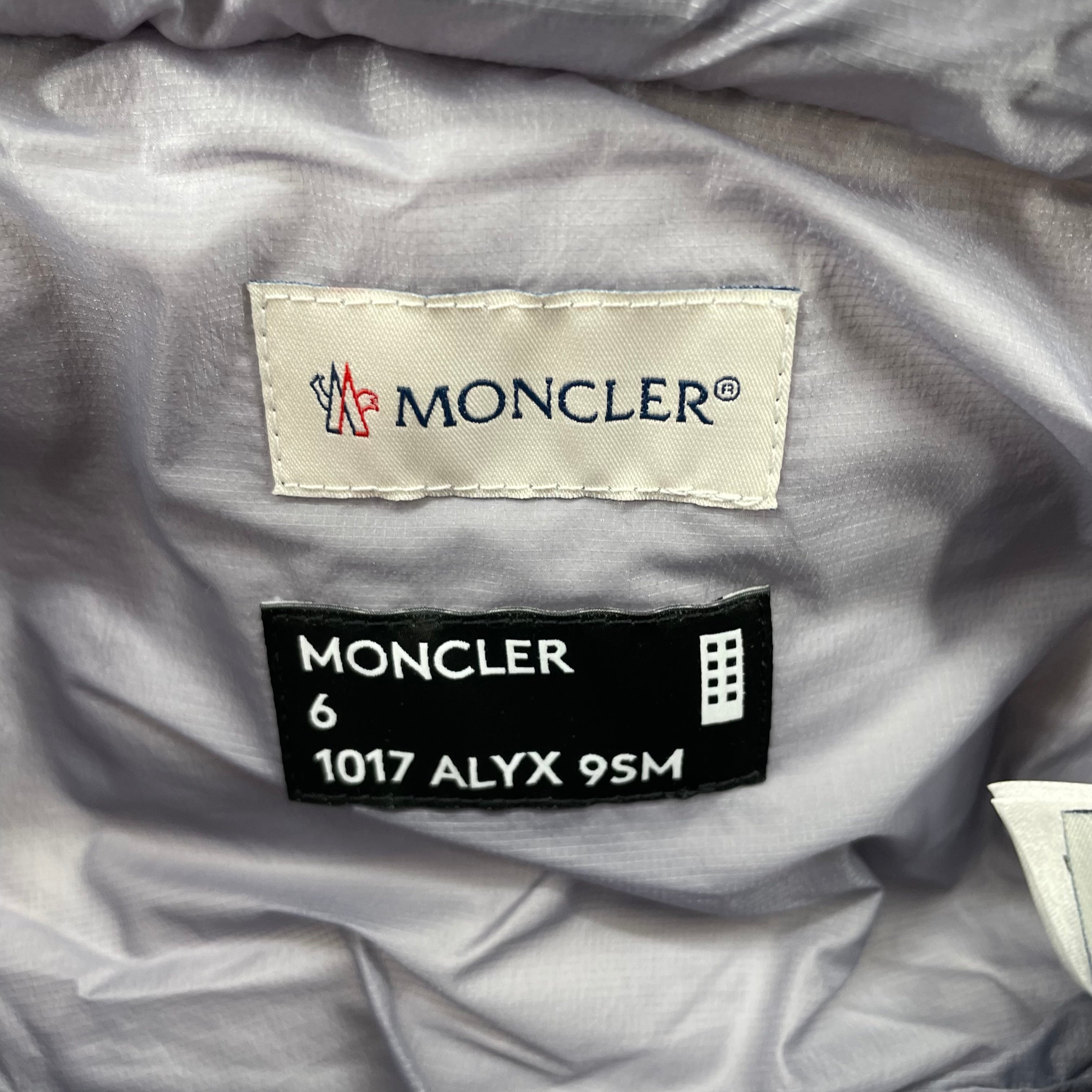 MONCLER/1017 ALYX 9SM(ALYX)/Cross Body Bag/Nylon/PPL/PUFFER FANNY / SLV CLIP view 6