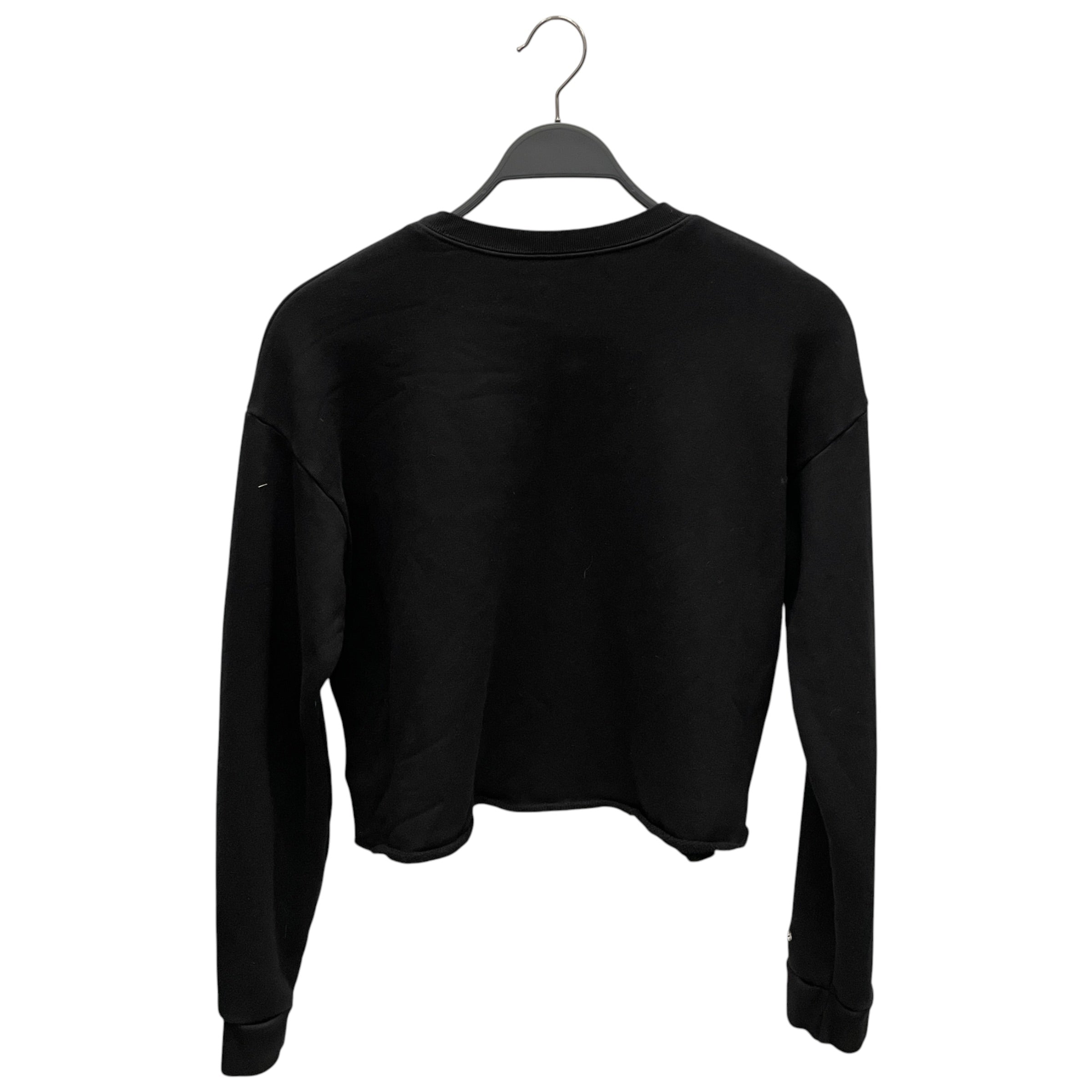 CHROME HEARTS/Sweatshirt/M/Cotton/BLK/VERTICAL LOGO RIGHT SIDE view 2