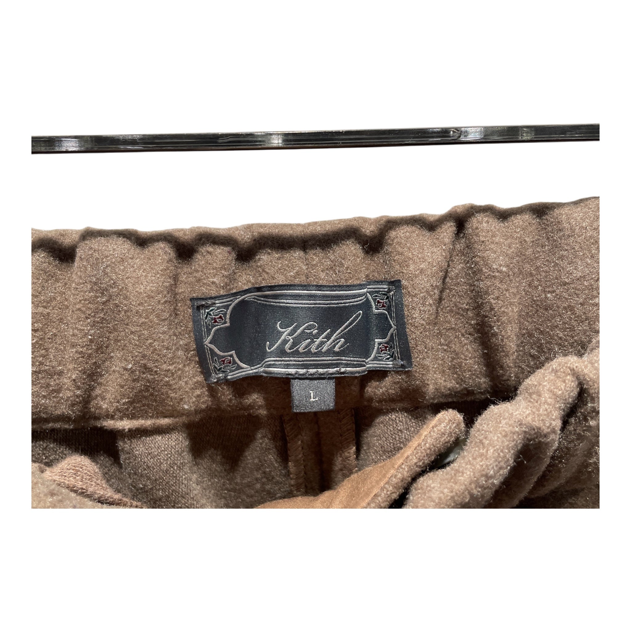 KITH/Pants/L/Polyester/BRW/Wool-like view 3