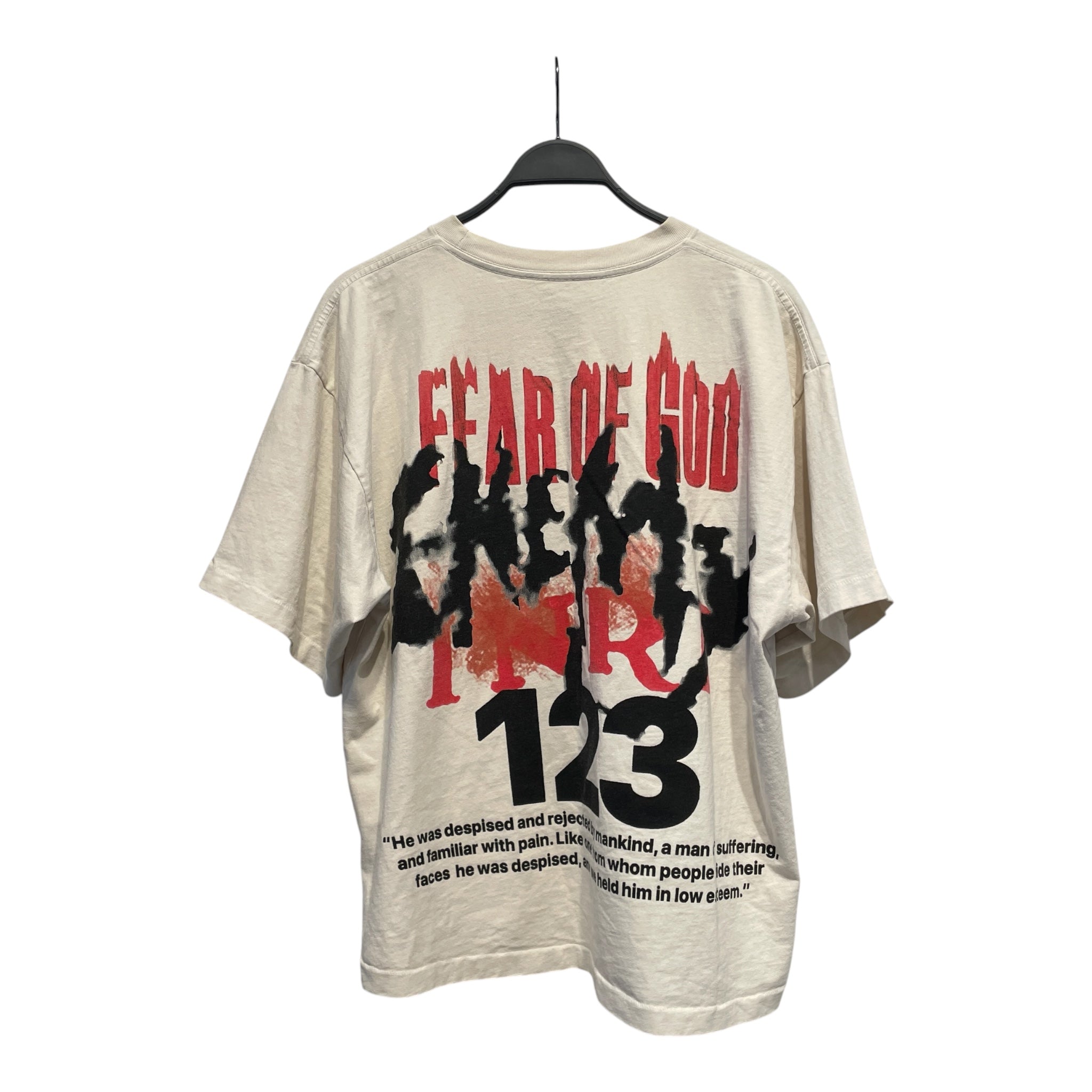 FEAR OF GOD/T-Shirt/S/Cotton/CRM/APOCALYPSE view 2