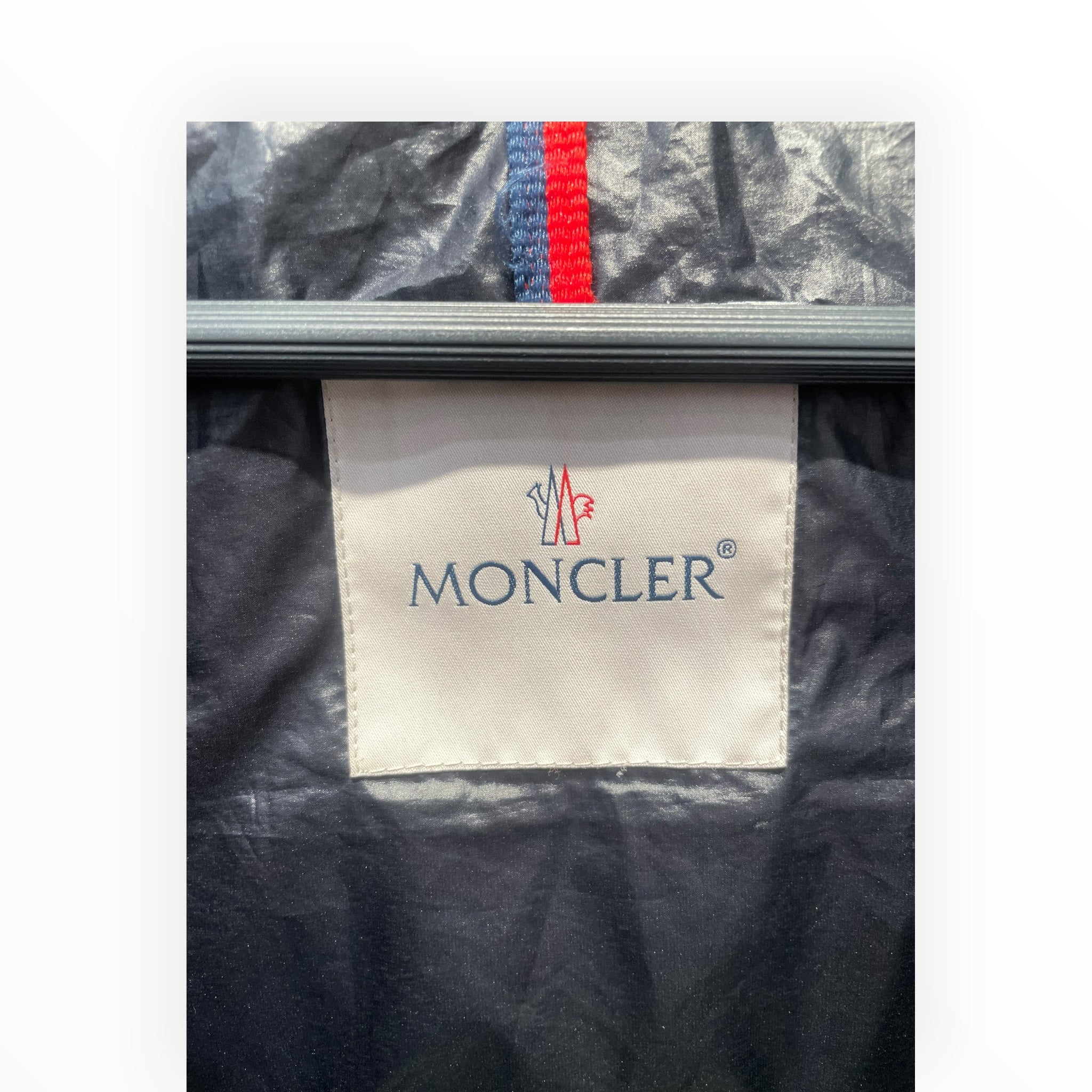 MONCLER/Puffer Jkt/3/Polyester/NVY/ view 3