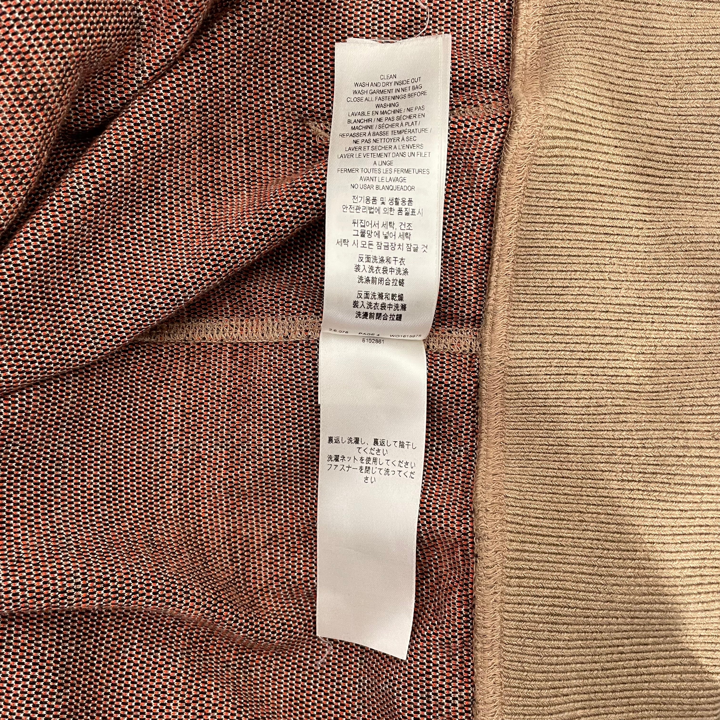 BURBERRY/Zip Up Hoodie/M/Plaid/Cotton/BEG/ view 6
