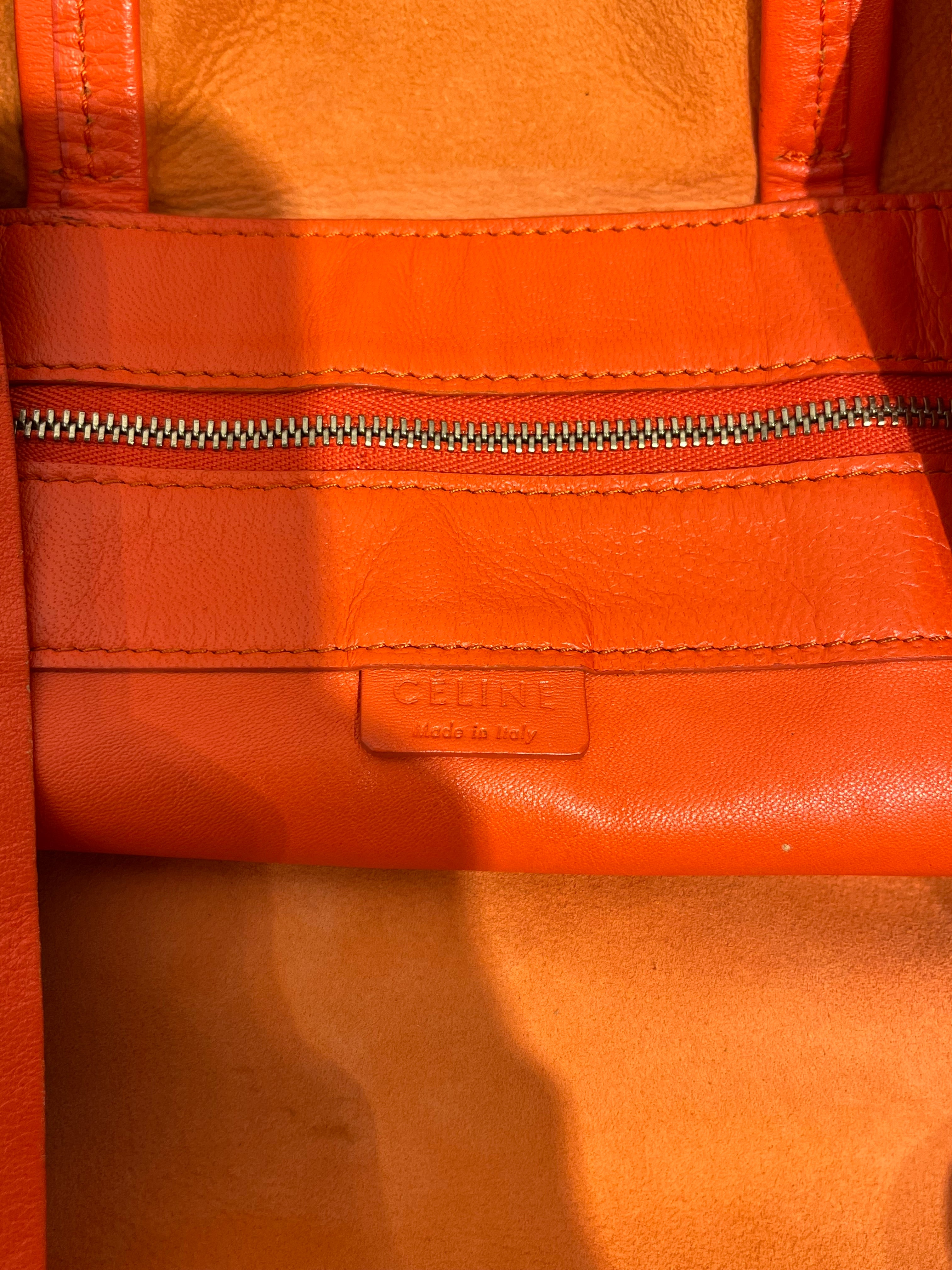 CELINE/Tote Bag/Leather/ORN/VERTICAL CABAS TOTE view 9