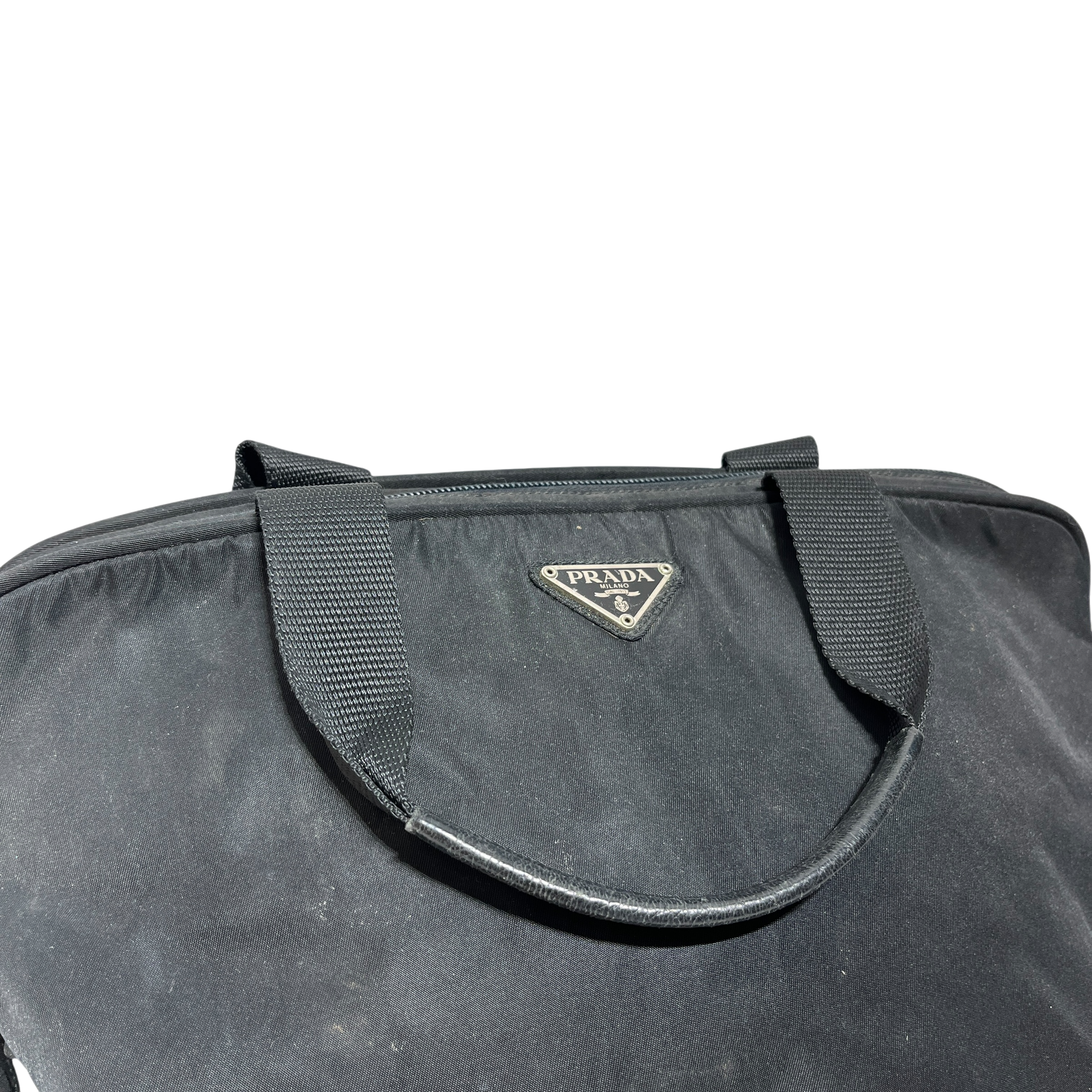 PRADA/Tote Bag/Nylon/BLK/briefcase view 3