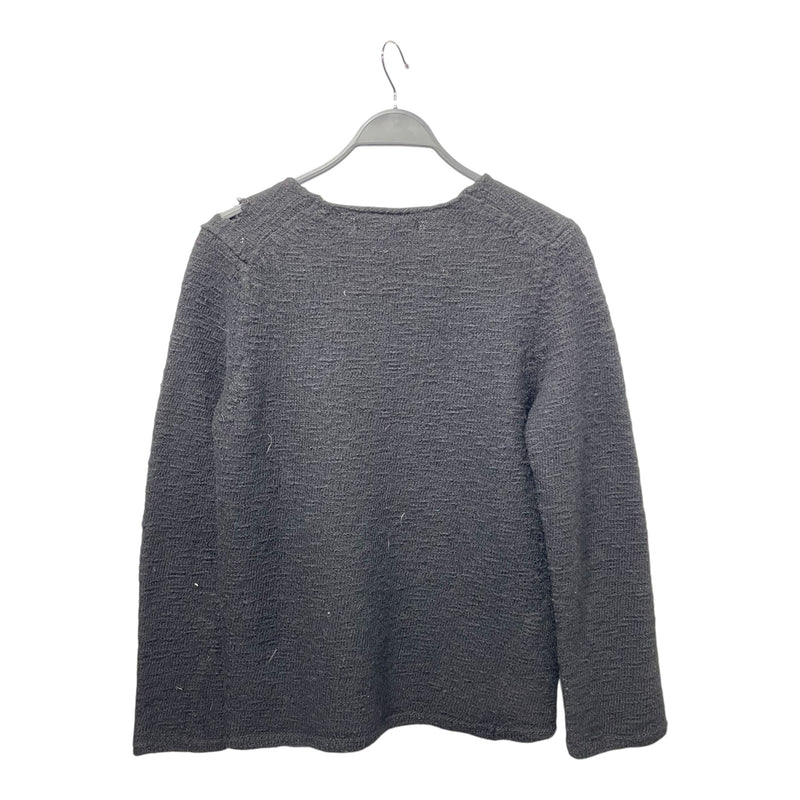 BLACK COMME des GARCONS/Heavy Sweater/M/Wool/BLK/