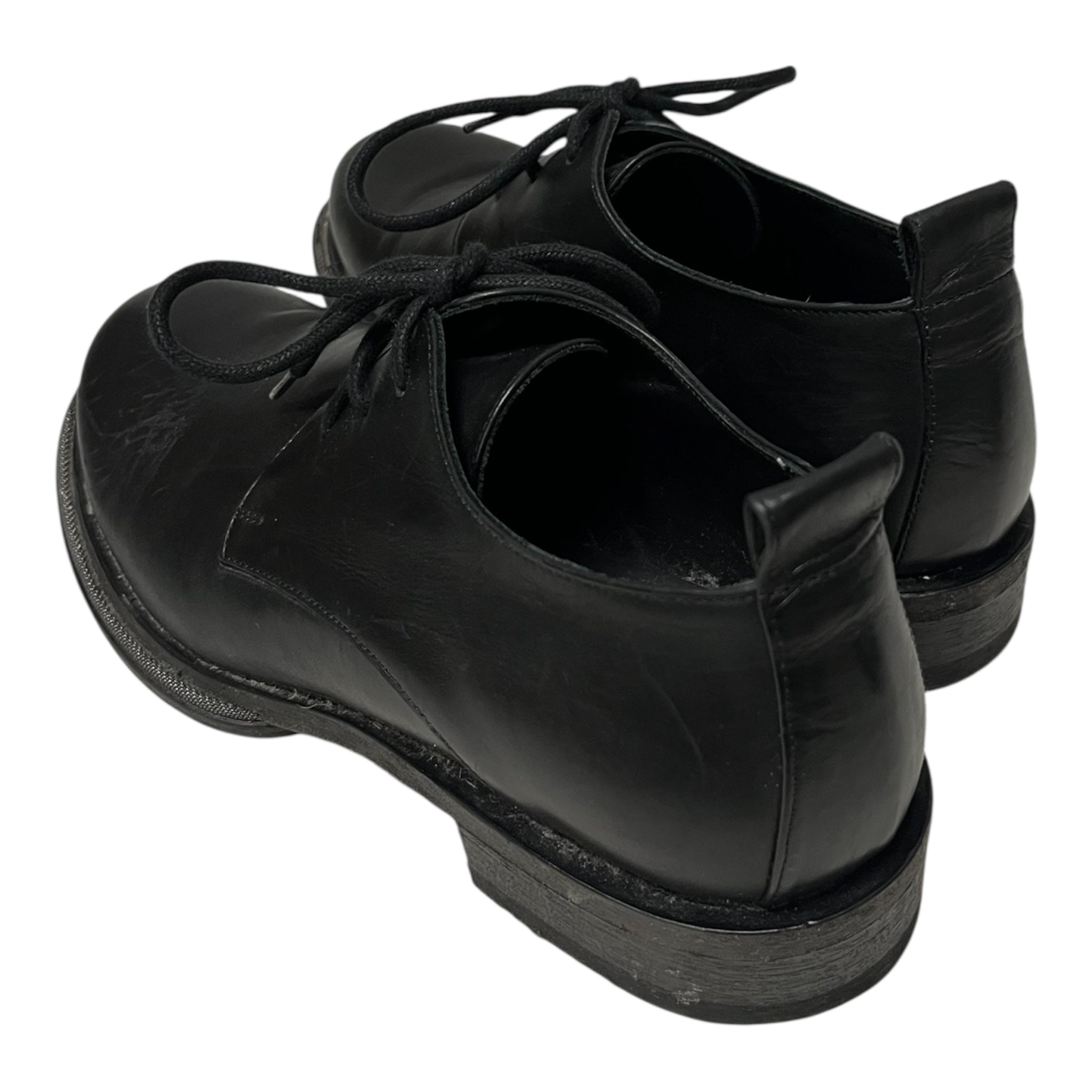 ANN DEMEULEMEESTER/Loafers/EU 37/Leather/BLK/ view 2