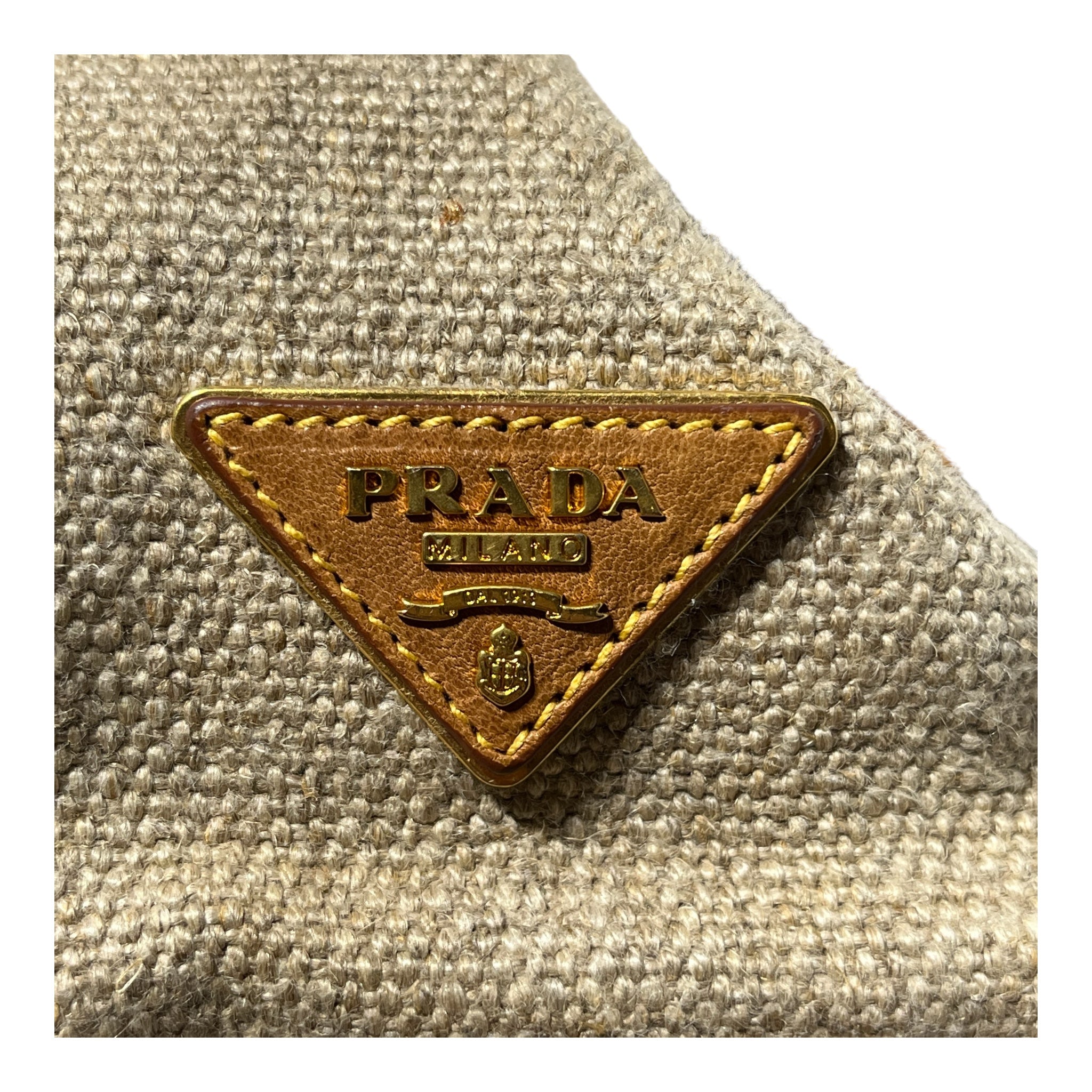 PRADA/Hand Bag/Tweed/BEG/fringe shoulder bag view 4