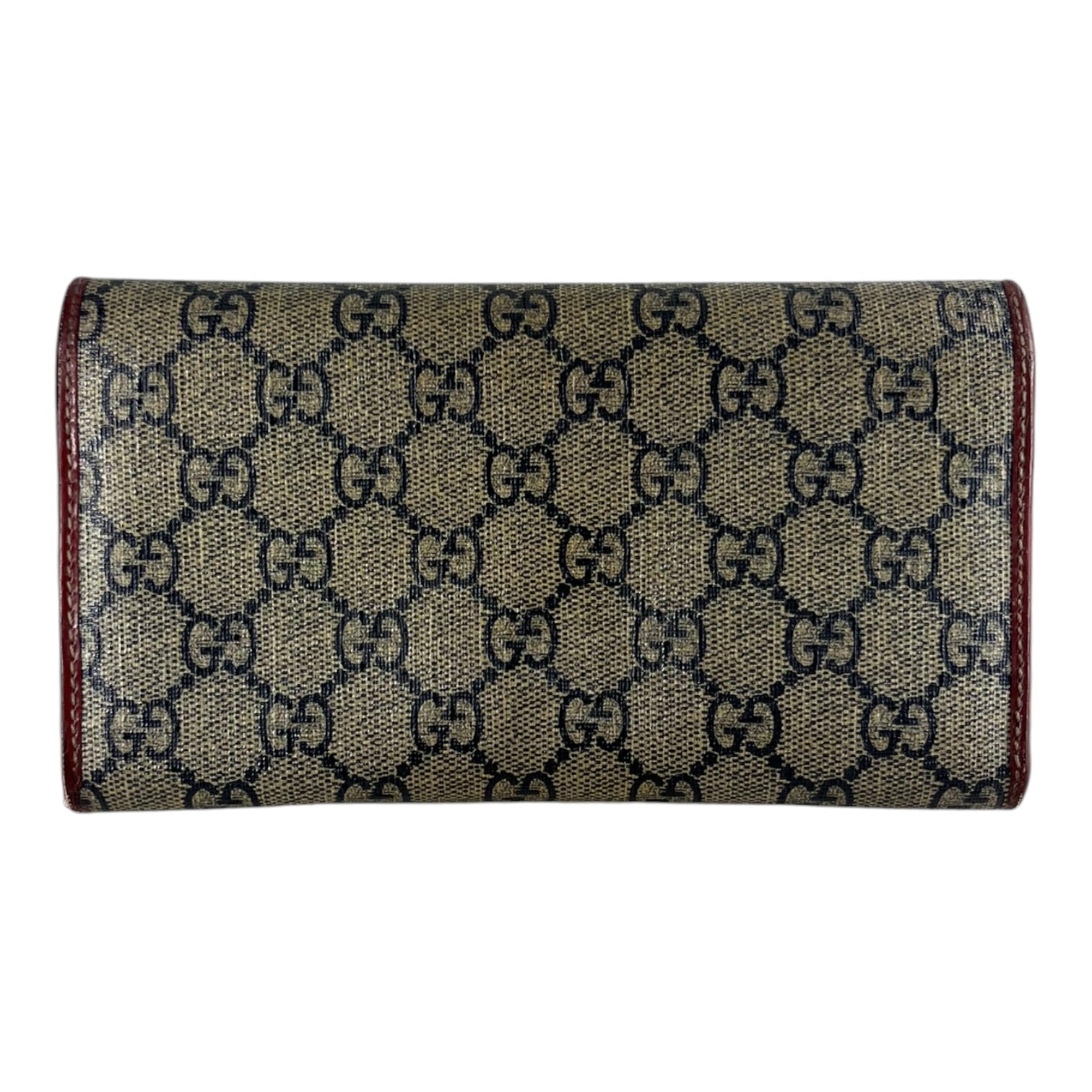 GUCCI/Long Wallet/Monogram/Leather/BEG/L's/TATTOO HEART LONG WALLET view 2