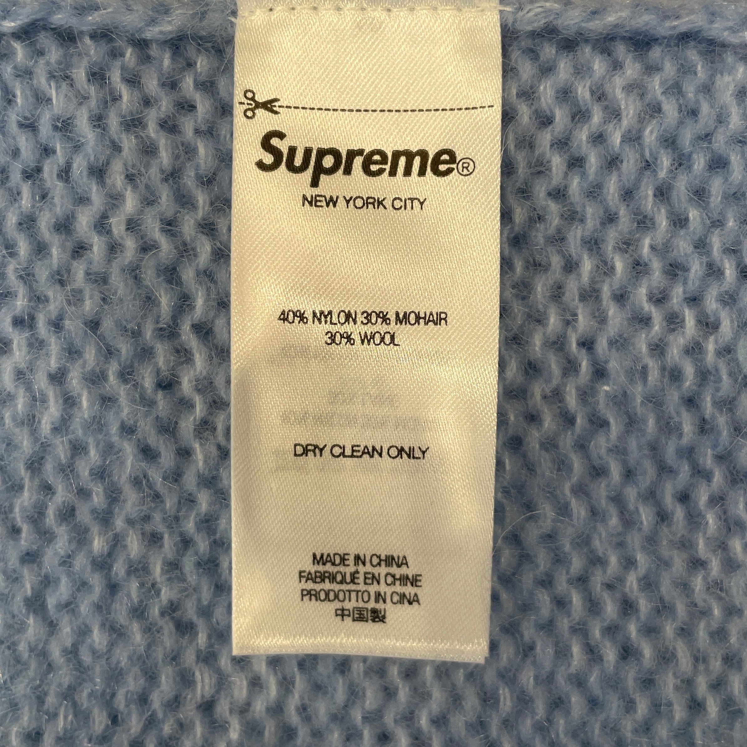 Supreme/Sweater/M/Wool/BLU/Pullover/Brushed Mohair FW25 view 5