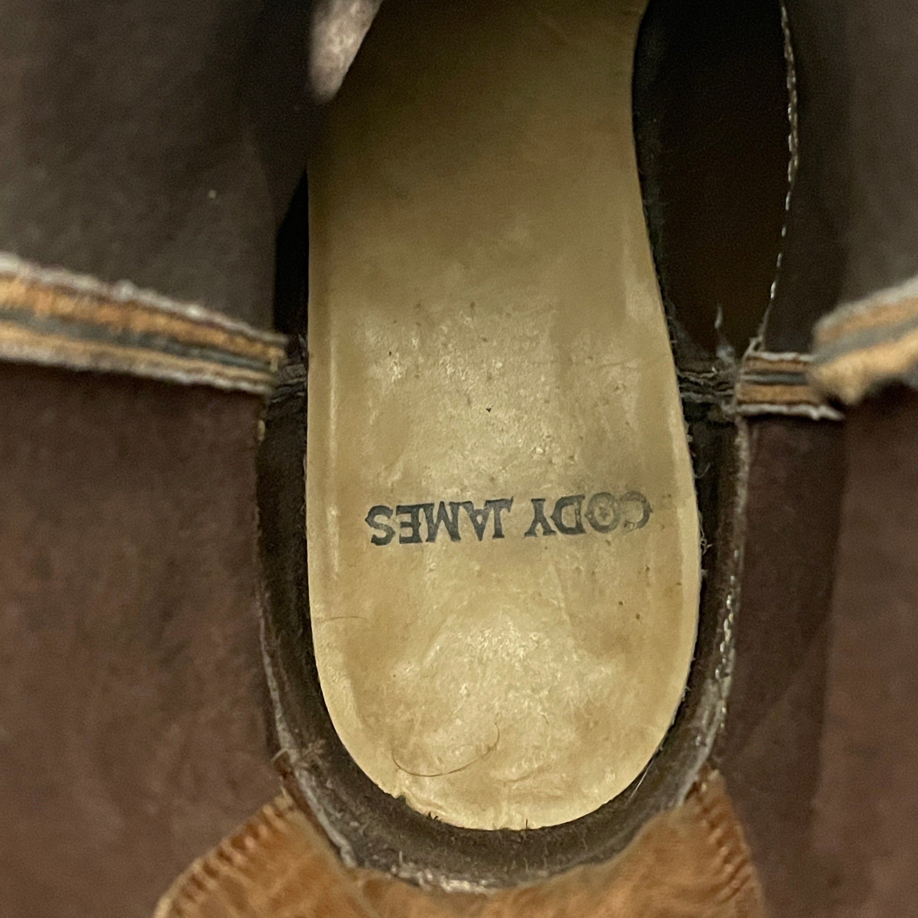 CODY JAMES/Cowboy Boots/US 8.5/Animal Pattern/Leather/BRW/ view 4