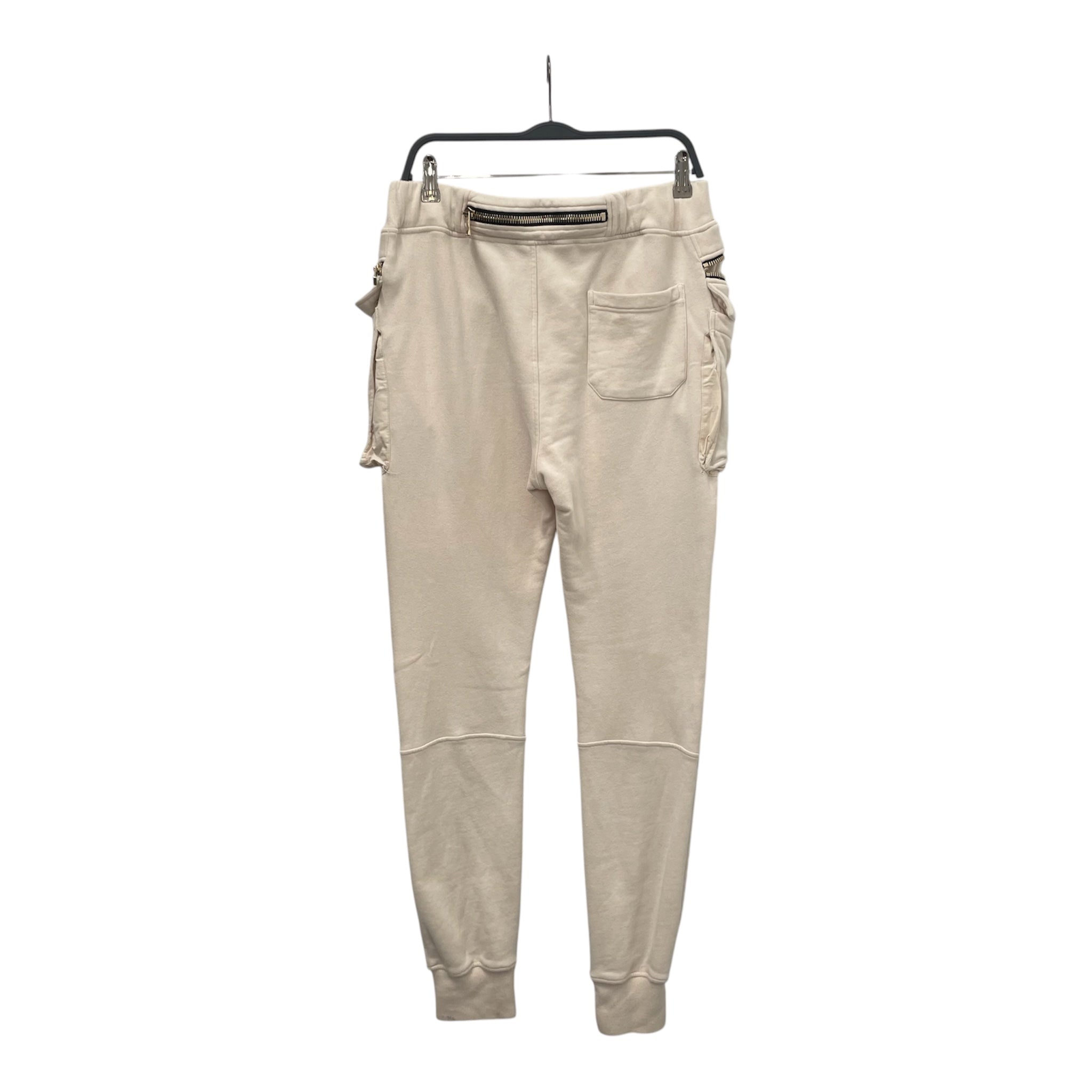 BALMAIN/Jumpsuits/L/Cotton/CRM/CARGO JOGGERS view 2