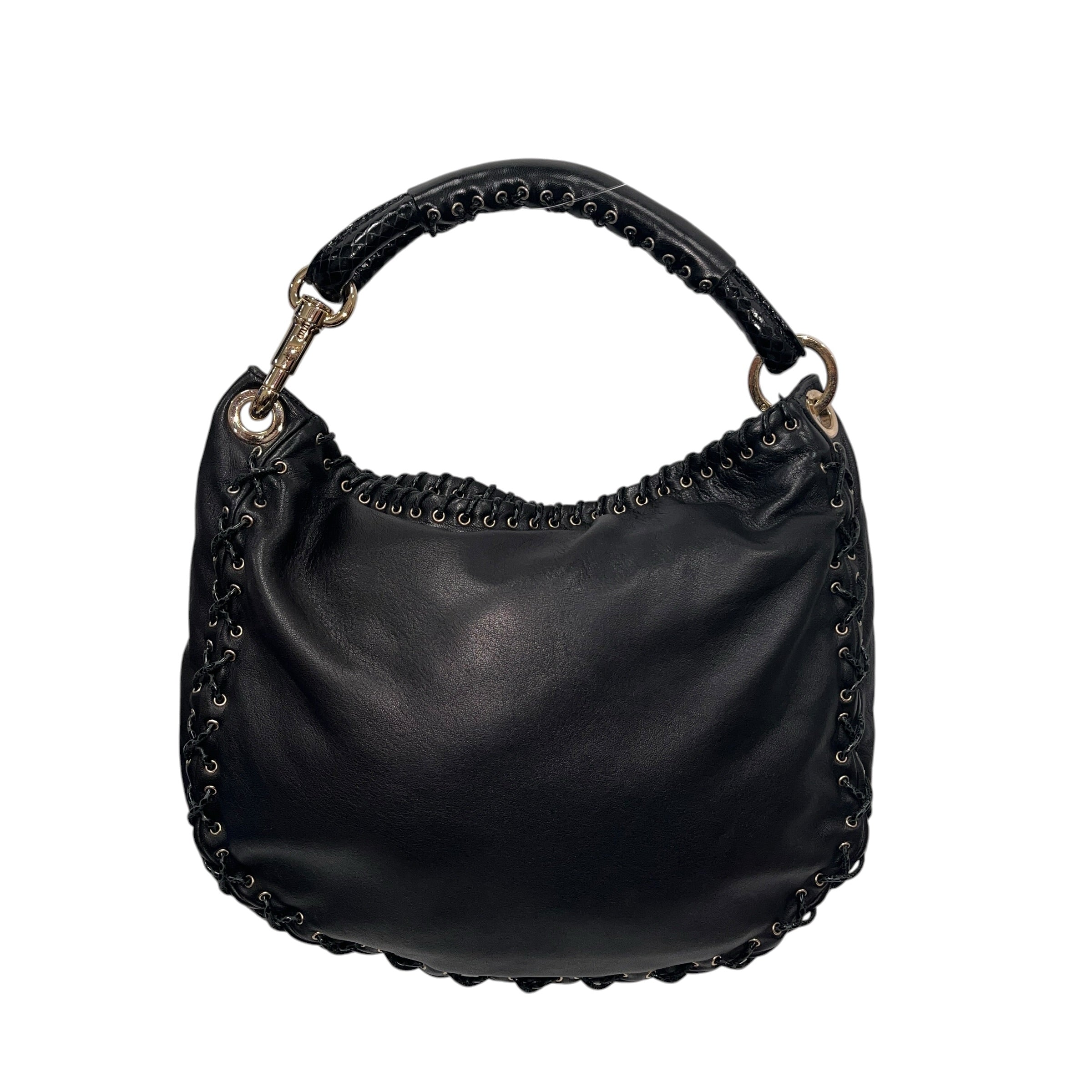 JIMMY CHOO/Bag/All Over Print/Leather/BLK/SKY HOBO BAG view 2