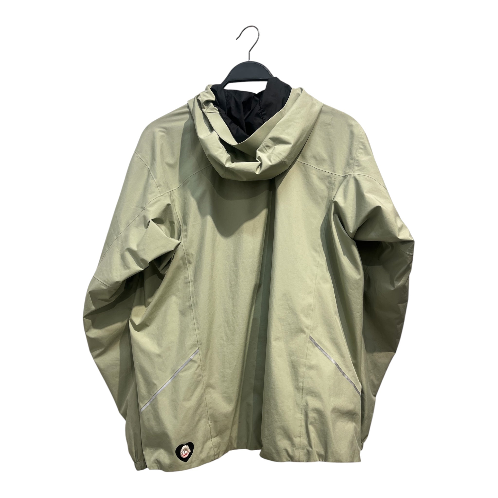 ARC'TERYX/Windbreaker/M/Polyester/GRN/HOODED RAINCOAT view 2