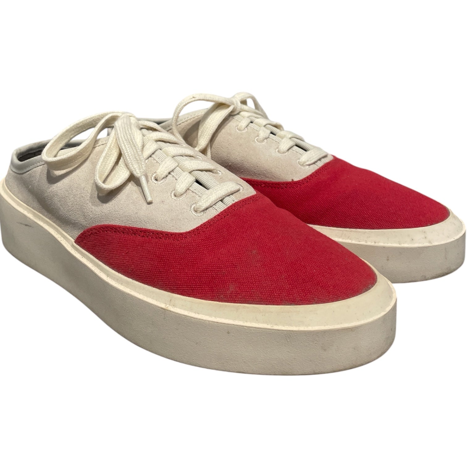 FEAR OF GOD/Low-Sneakers/US 8/RED/FEAR OF GOD 101 BACKLESS SNKR view 1