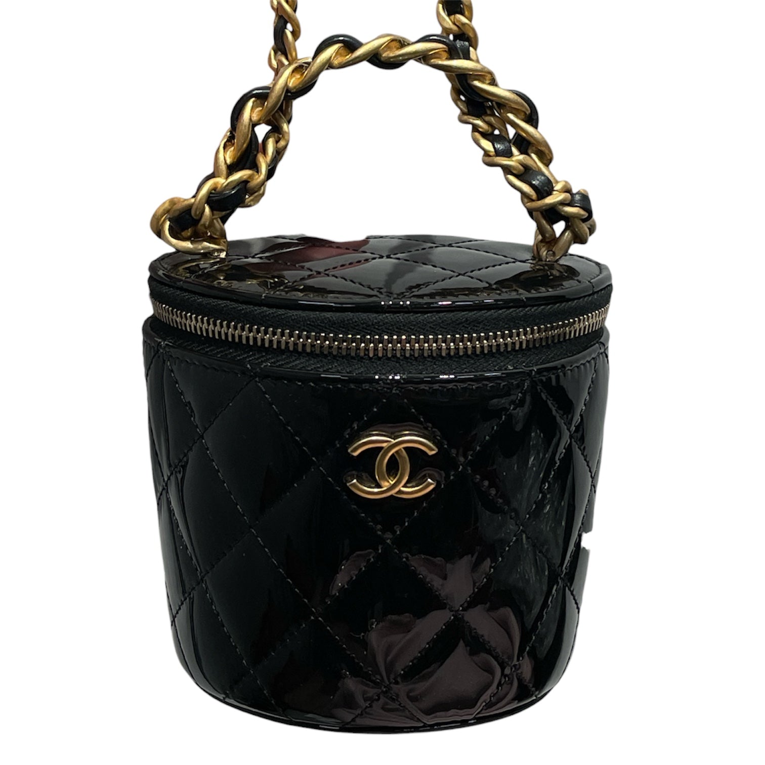 CHANEL/Bag/Lambskin/BLK/AFTERNOON TEA VANITY view 1