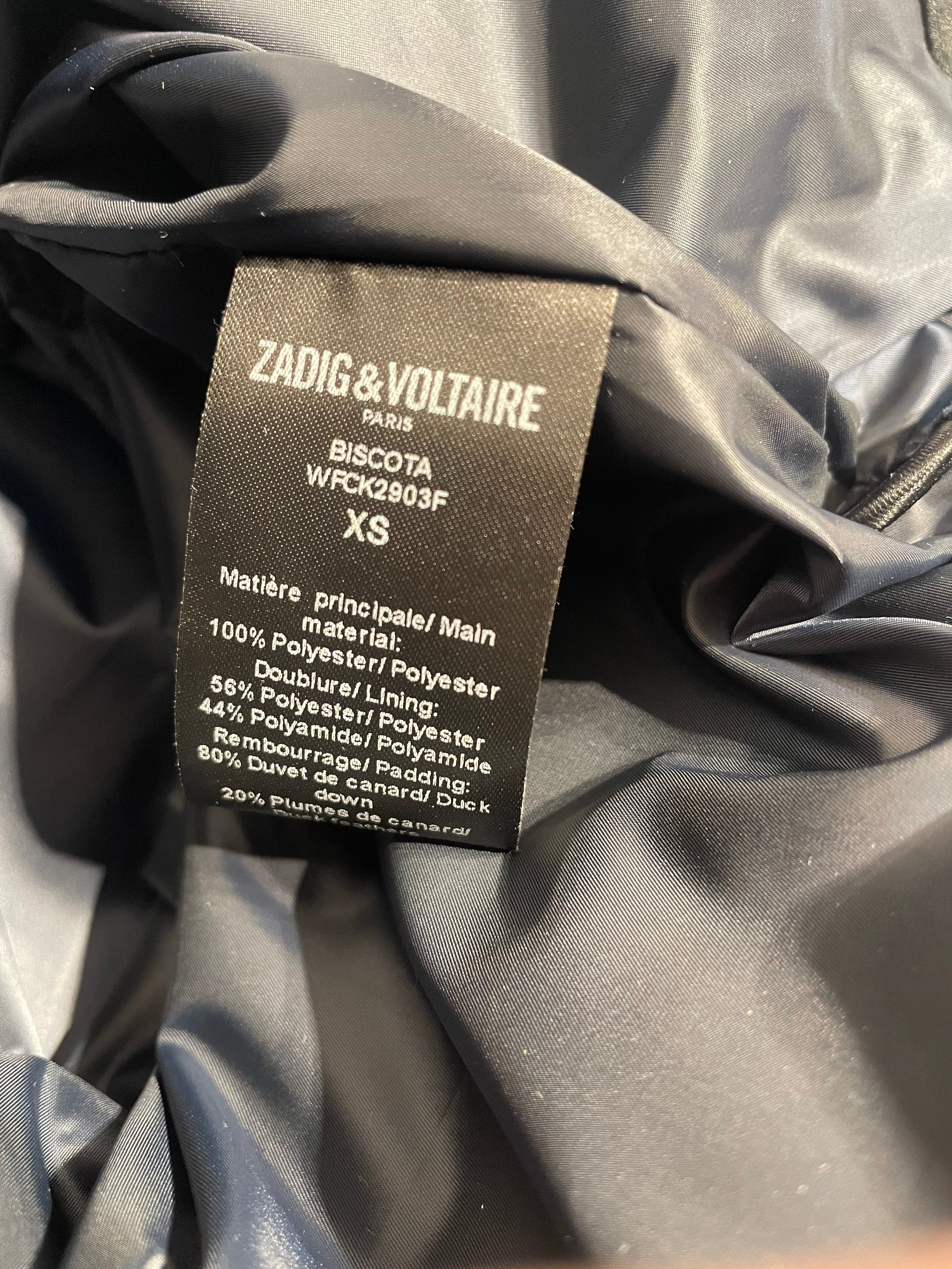 Zadig&Voltaire/Puffer Jkt/XS/Nylon/BLK/Winter Puffer Jkt view 4