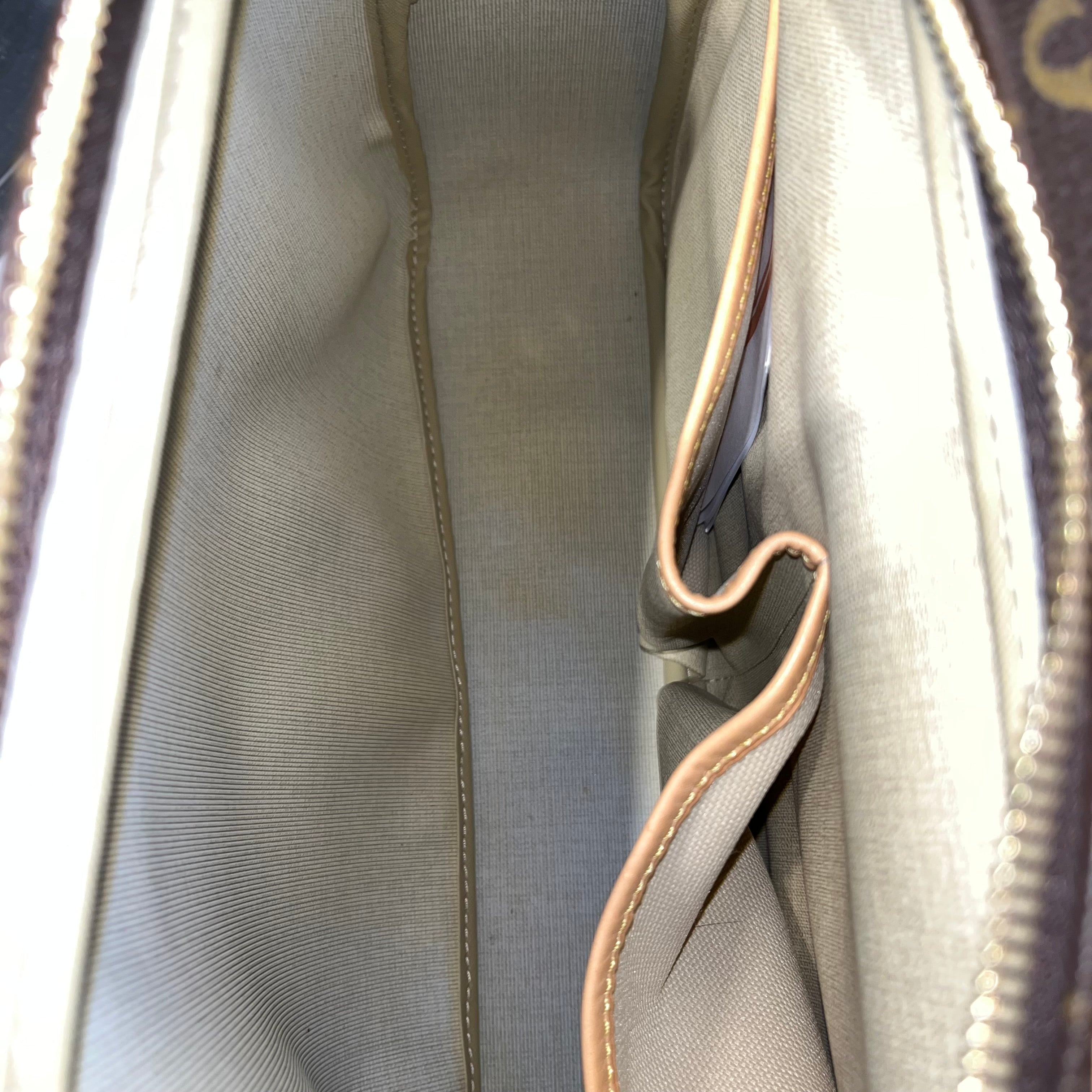 LOUIS VUITTON/Luggage/Monogram/Leather/BRW/Reporter GM view 4
