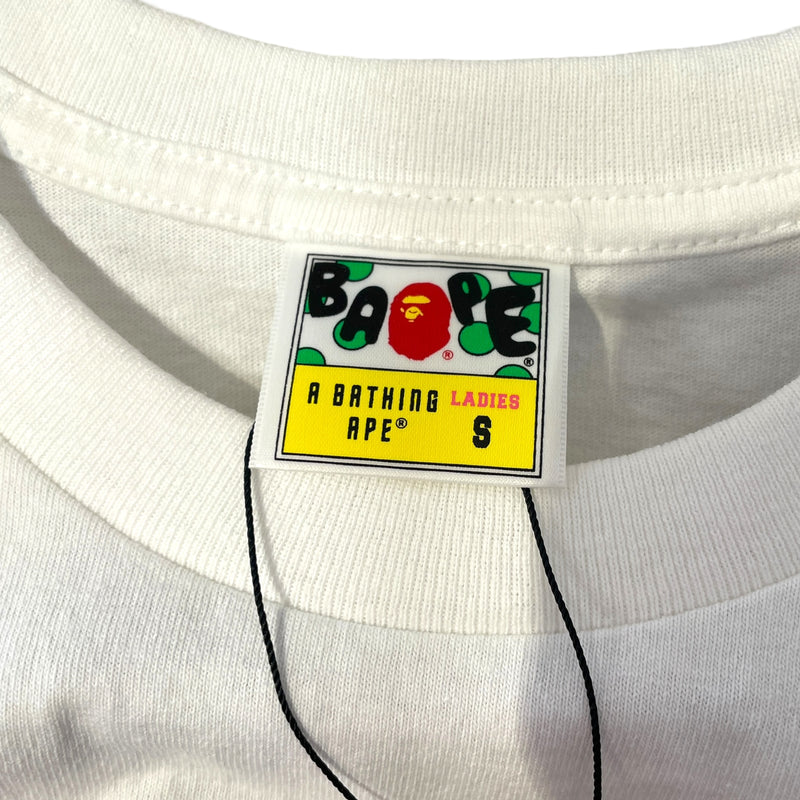 A BATHING APE/T-Shirt/S/Cotton/BLK/Graphic/abc camo gold zip shark 2022