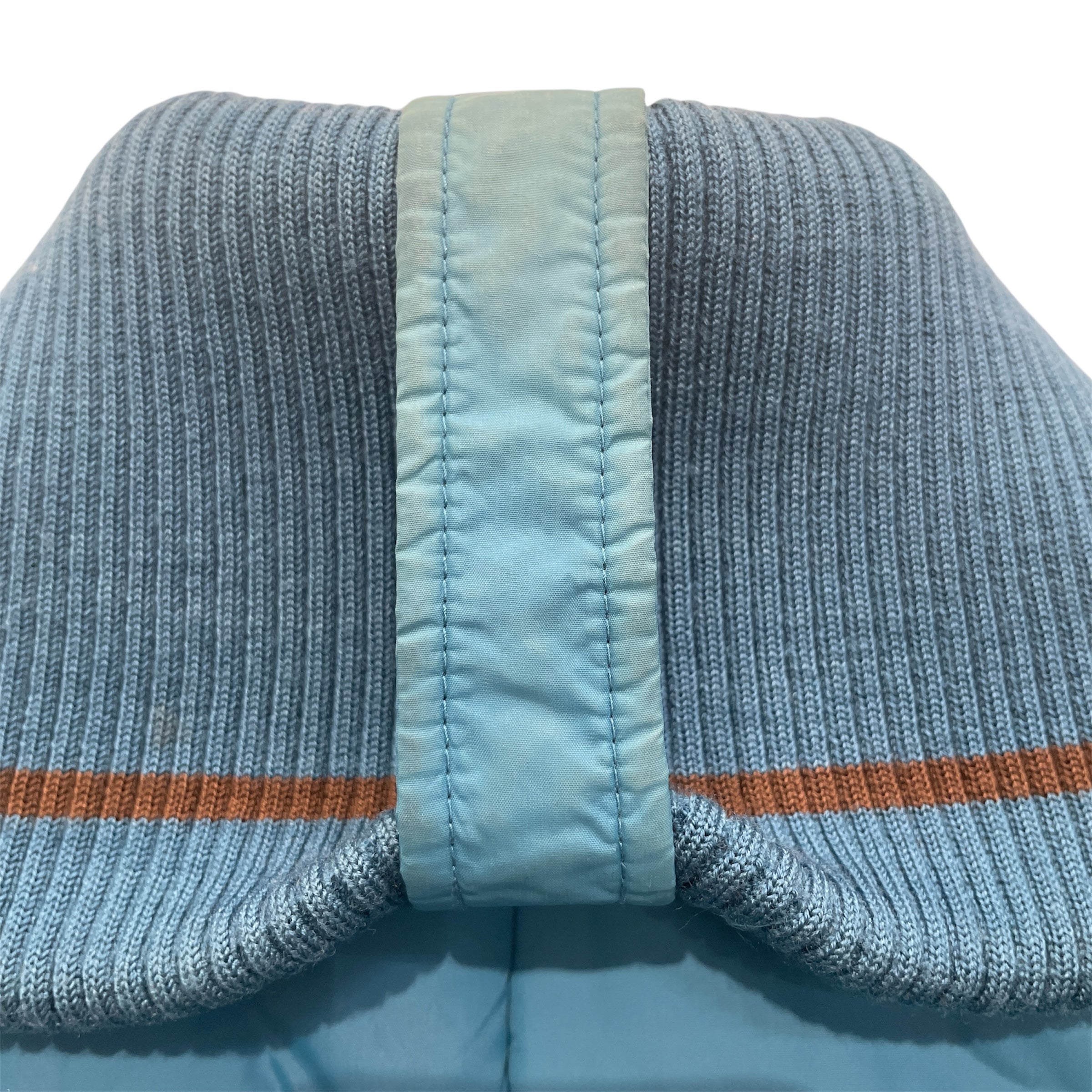 DIESEL/Puffer Vest/M/Nylon/BLU/TURTLENECK SKI VEST view 3
