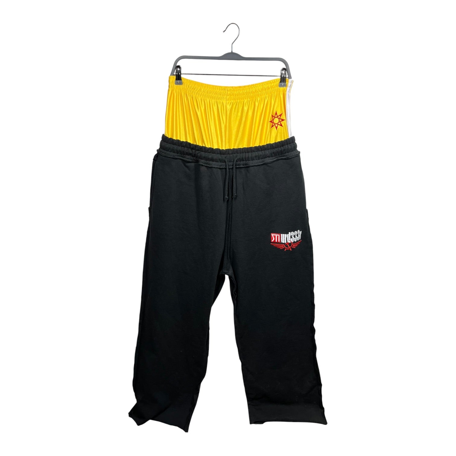MURD333R.FM/Pants/L/Cotton/BLK/DOUBLE WAISTED SWEATS view 1