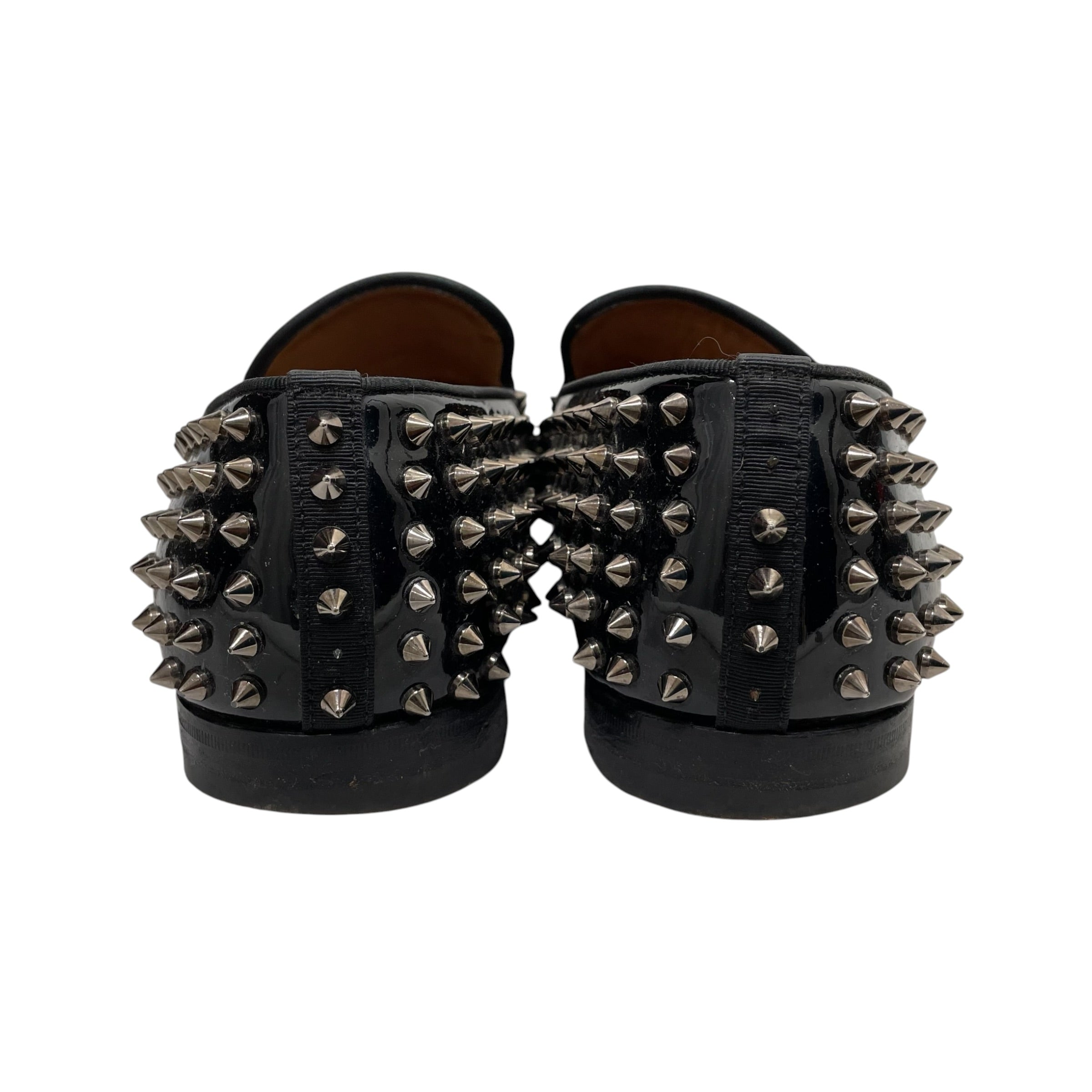 Christian Louboutin/Loafers/EU 43/Leather/BLK/STUDDED view 4