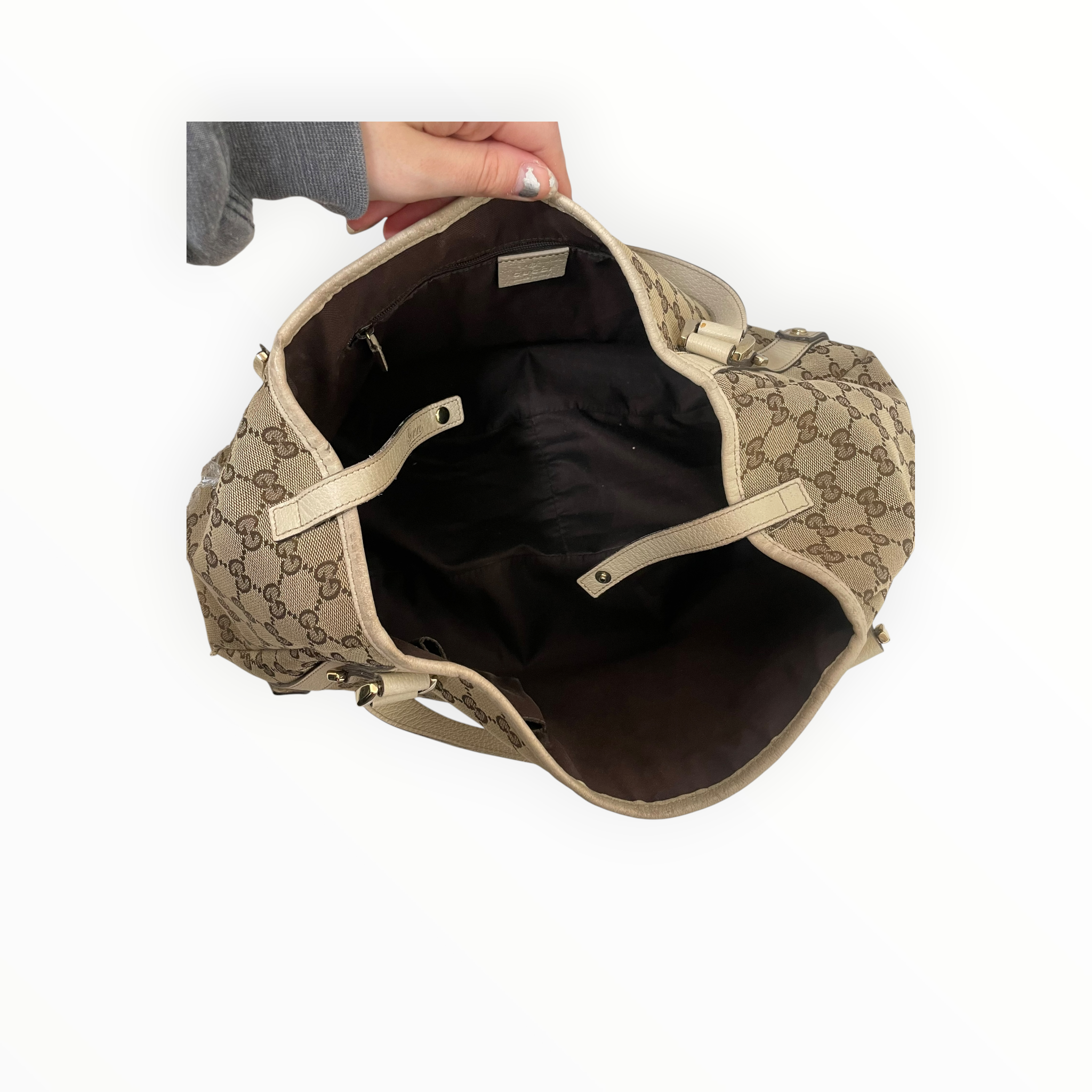 GUCCI/Hand Bag/Monogram/BEG/ABBEY SHOULDER BAG view 4