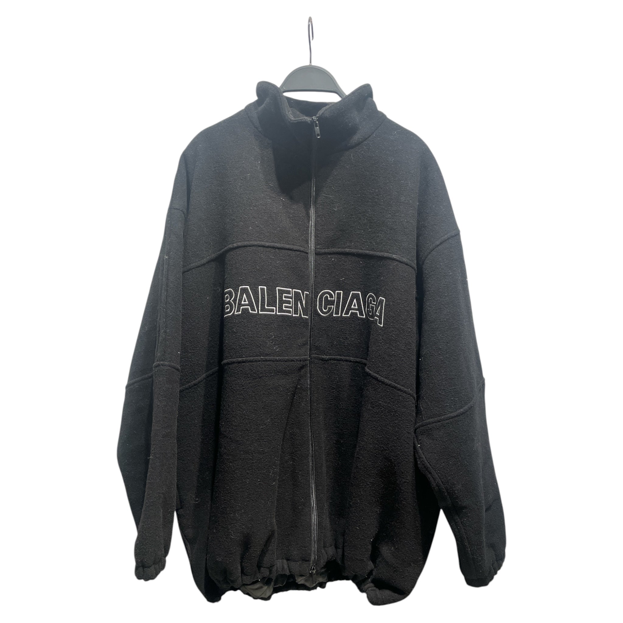 BALENCIAGA/Jacket/44/Wool/BLK/2018 WOOL BOMBER view 1