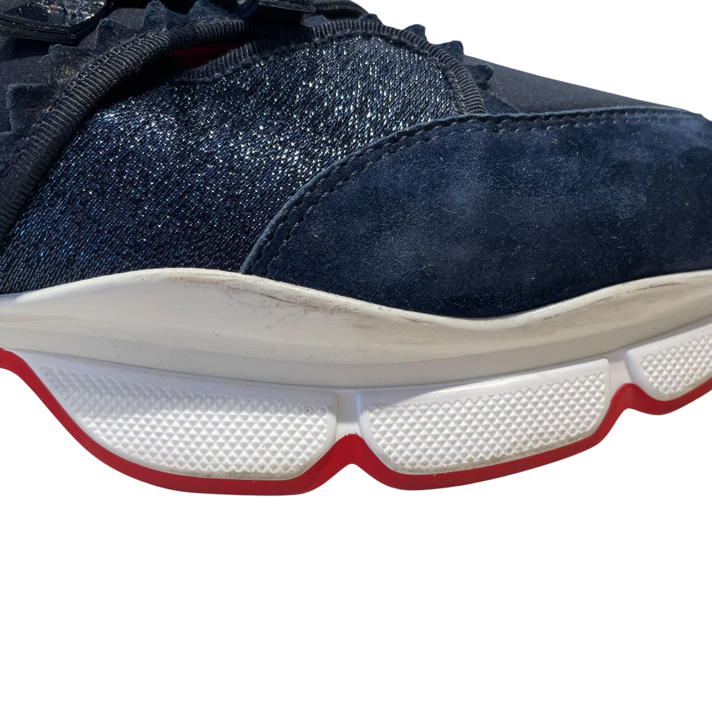 Christian Louboutin/Low-Sneakers/US 10/NVY/RUNNER TRAINERS view 8
