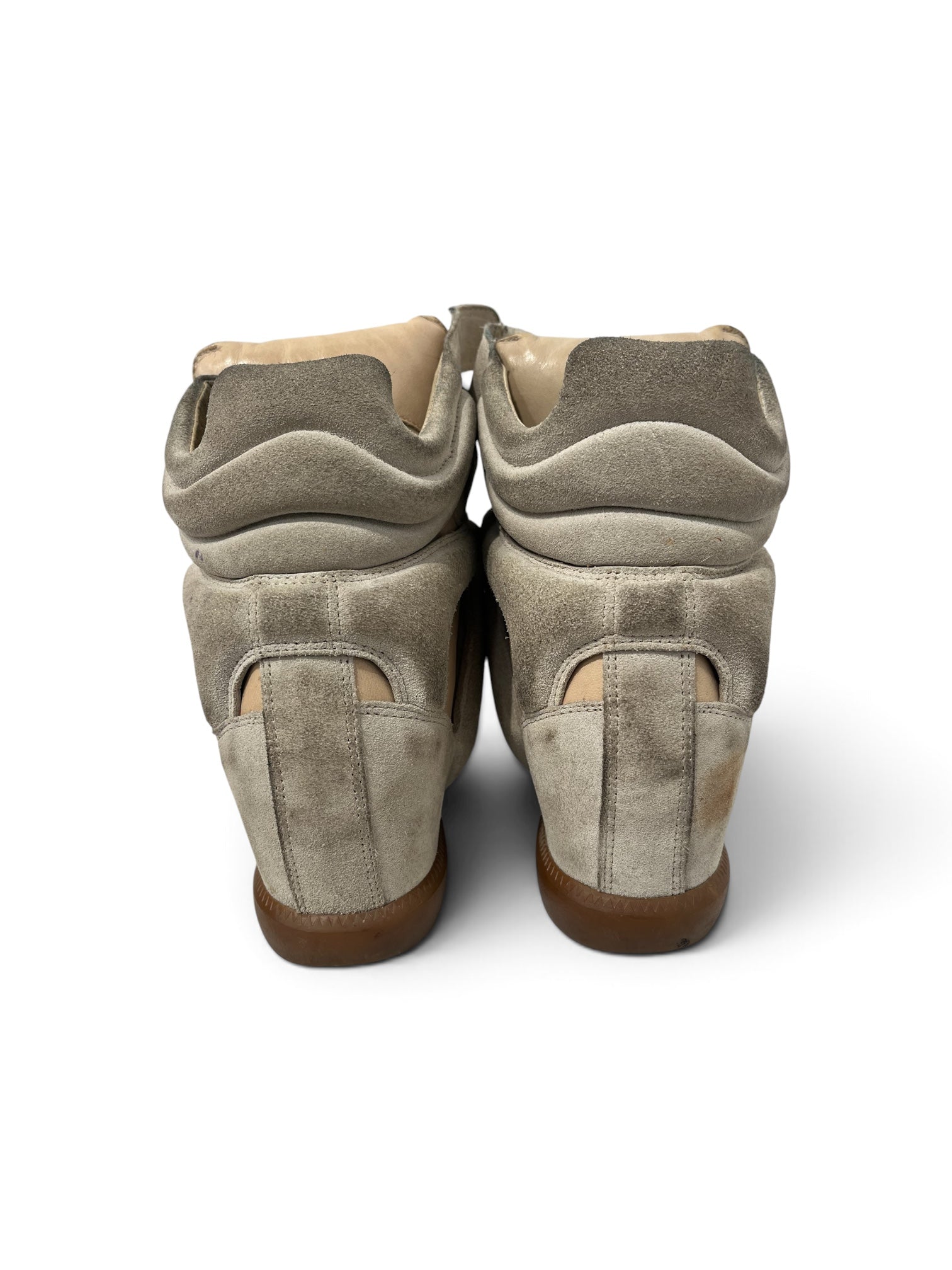 ISABEL MARANT/Hi-Sneakers/EU 40/Suede/BEG/BEKETT WEDGE SNEAKERS BEIGE view 5