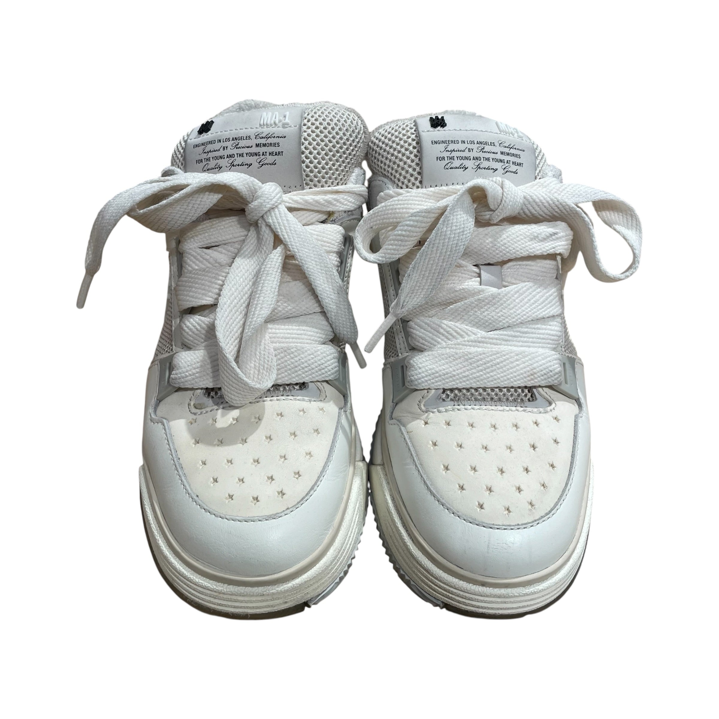 AMIRI/Low-Sneakers/US 7/Cotton/WHT/MA-1 view 5